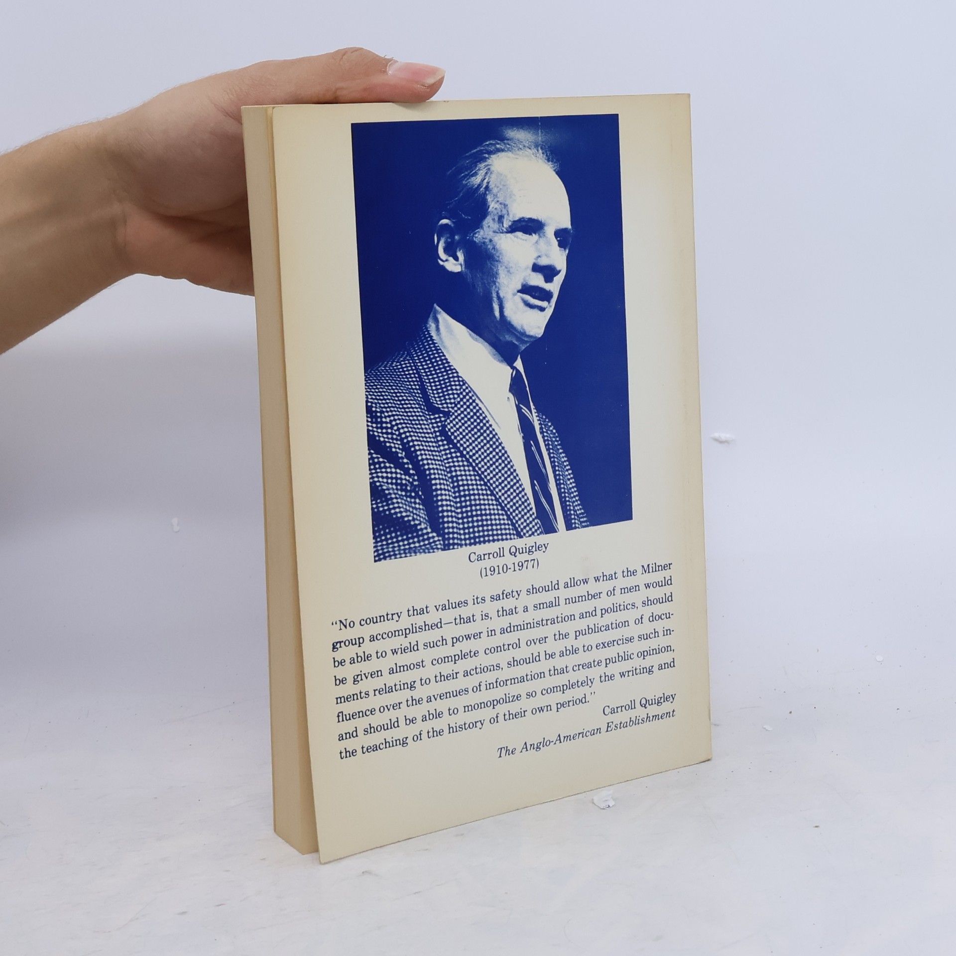 Carroll Quigley The Anglo-American Establishment