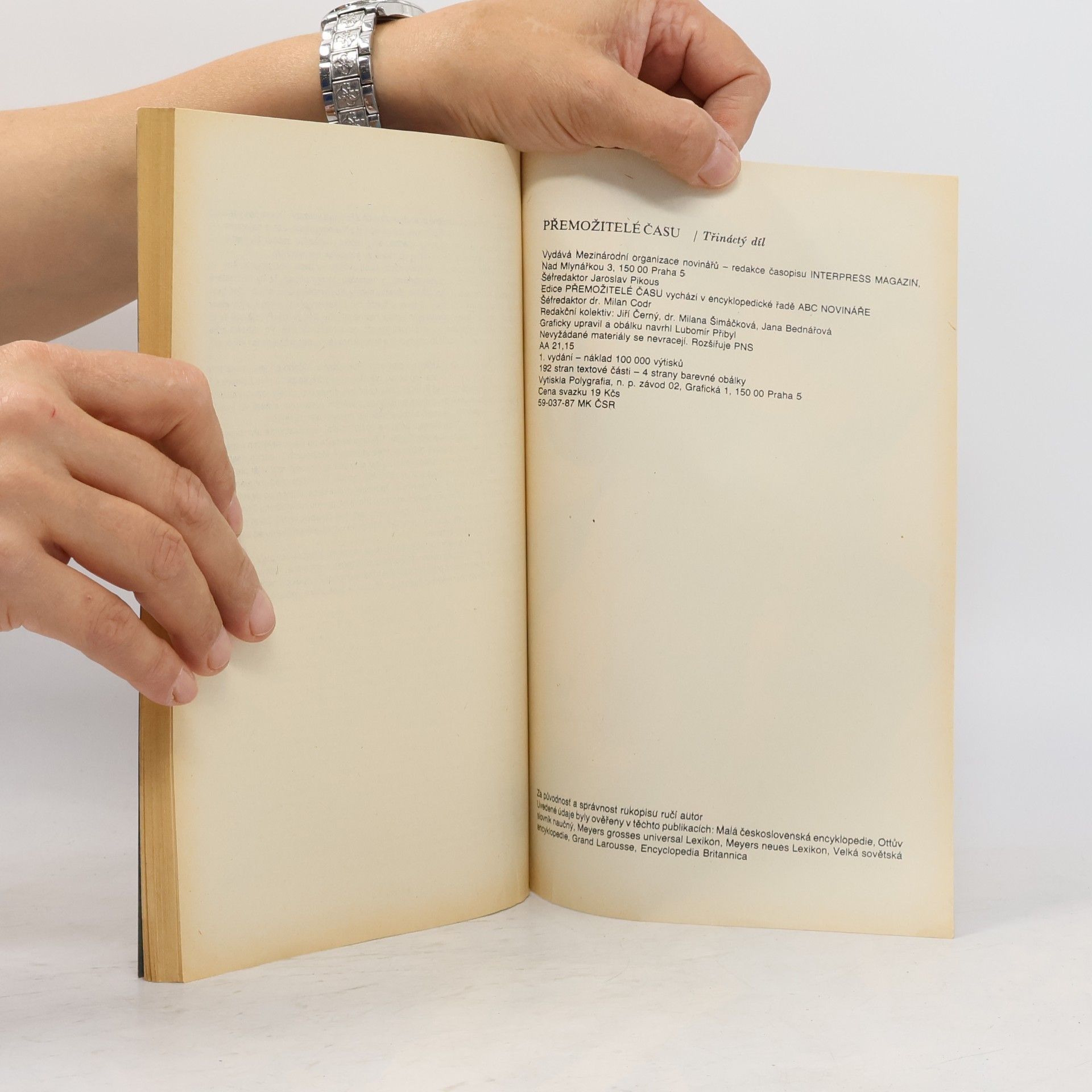Collectif d'auteurs Přemožitelé času 13