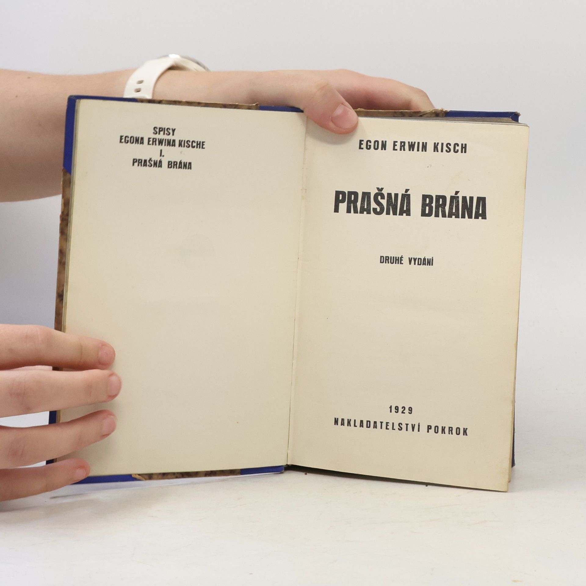 Egon Erwin Kisch Prašná brána