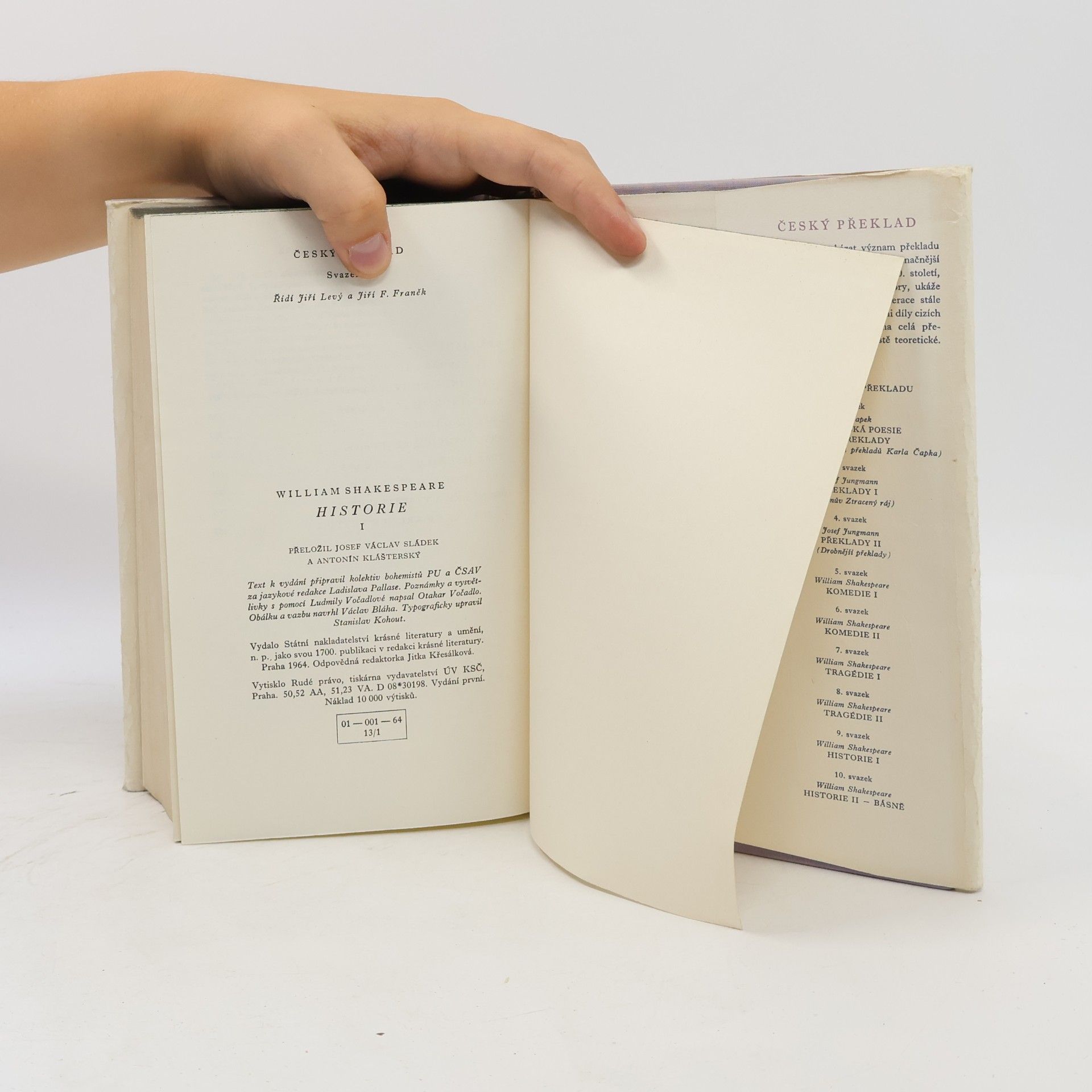 William Shakespeare Historie I