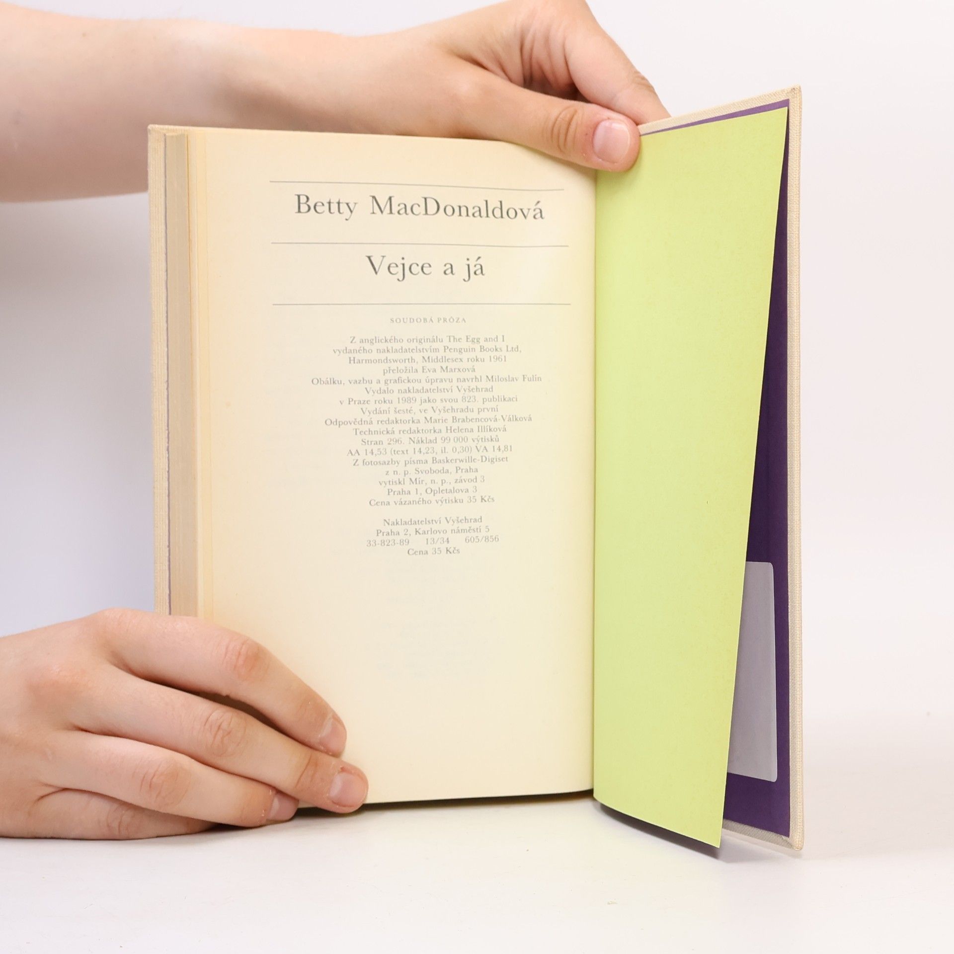Betty MacDonald Vejce a já