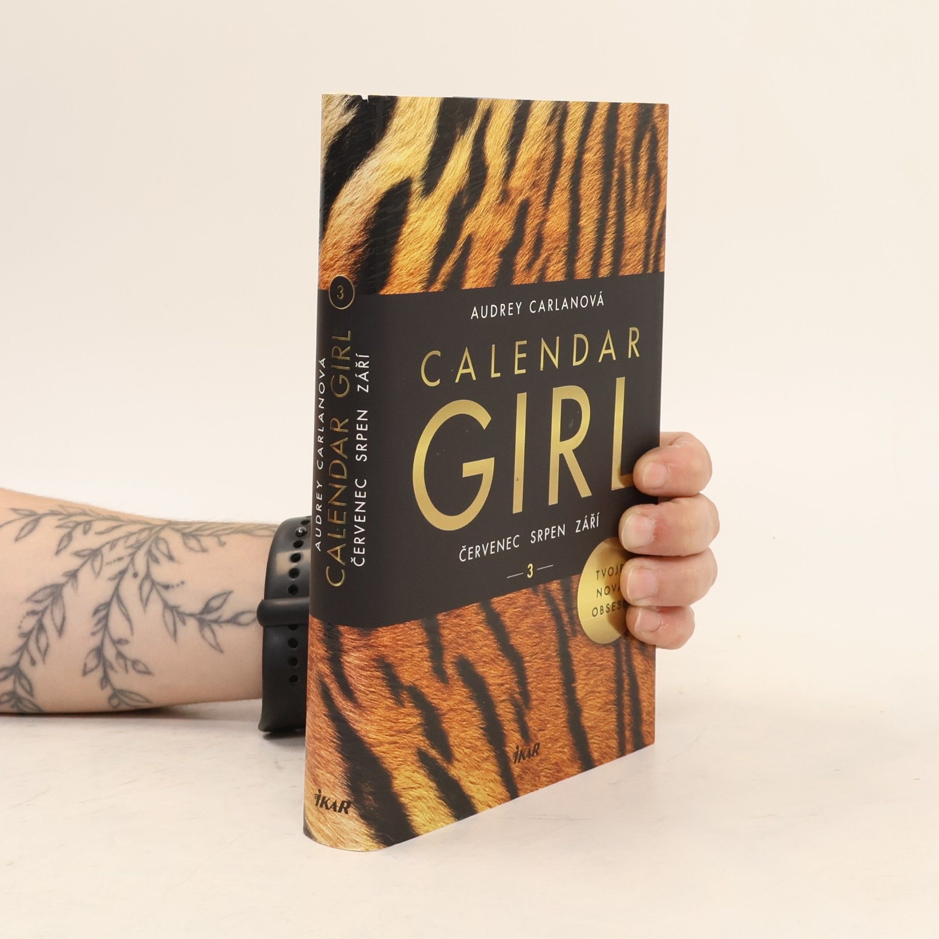 Audrey Carlan Calendar girl. 3, Červenec, srpen, září