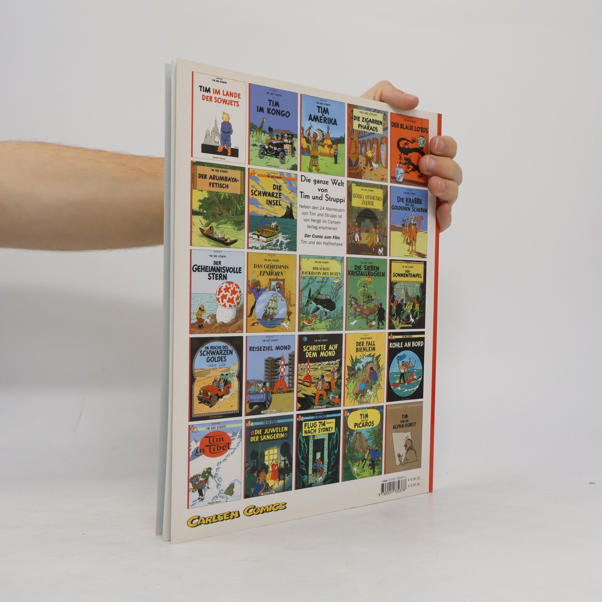 Hergé Tim und Struppi 17