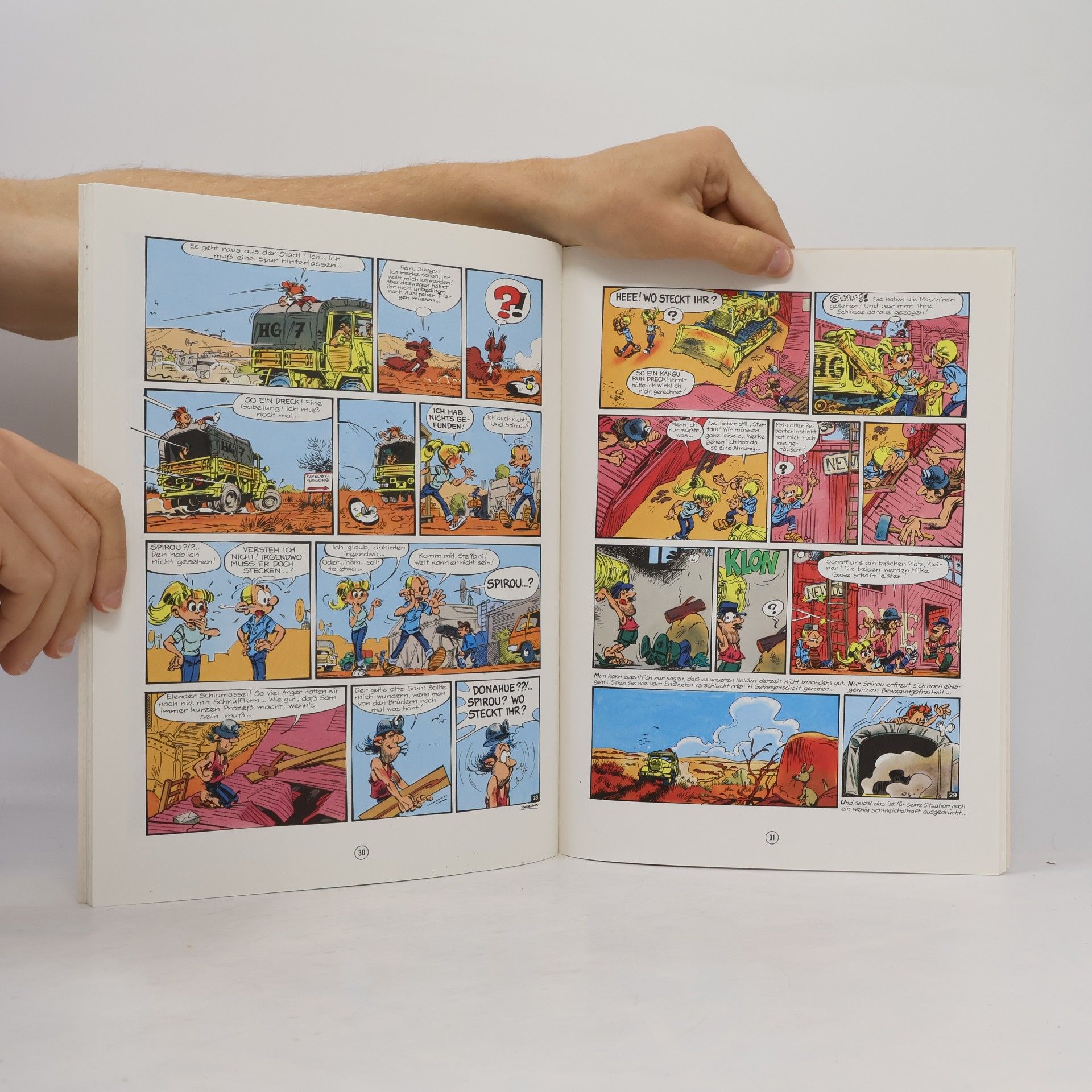 Tome Spirou und Fantasio. Abenteuer in Australien