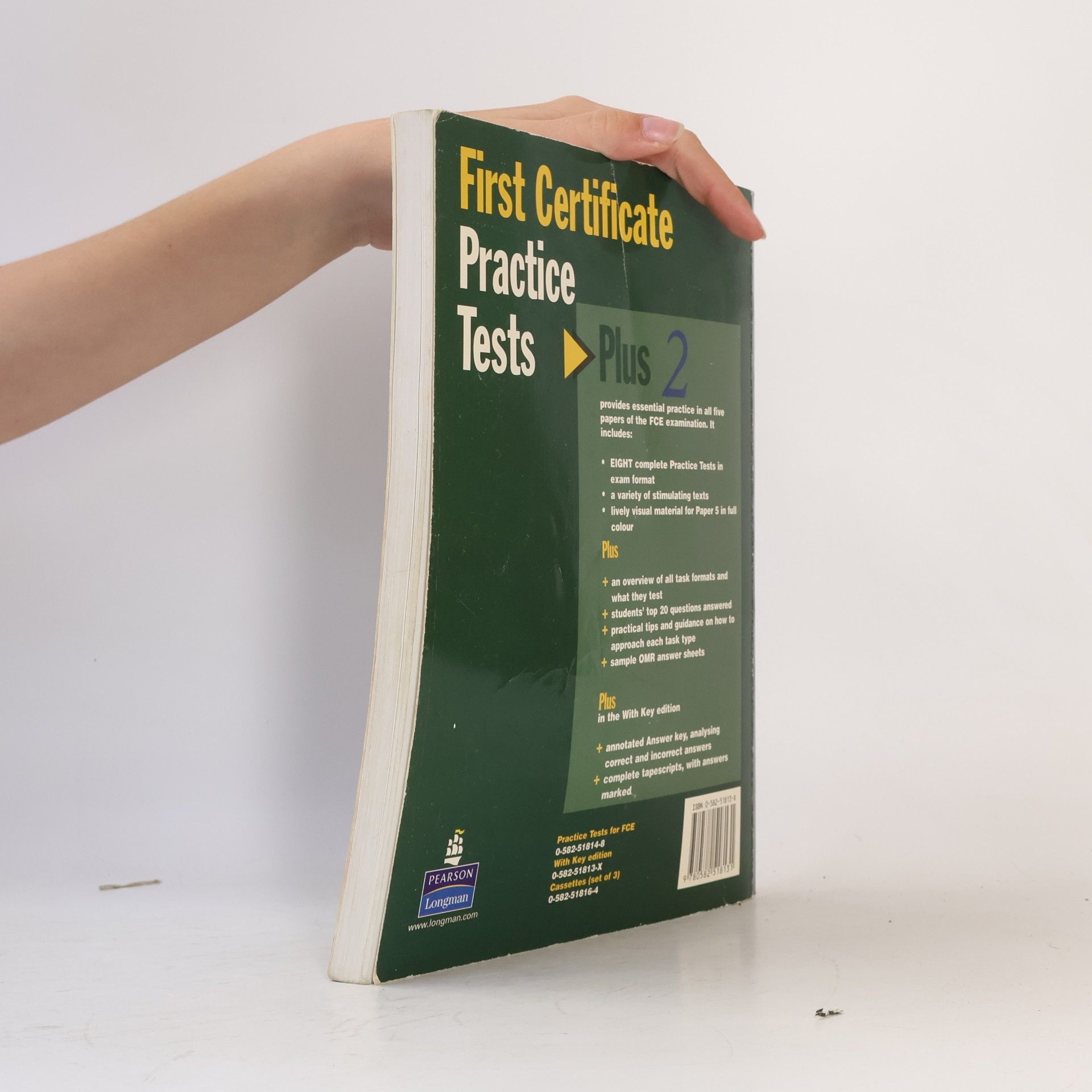 Various authors First certificate. Practice Tests Plus 2