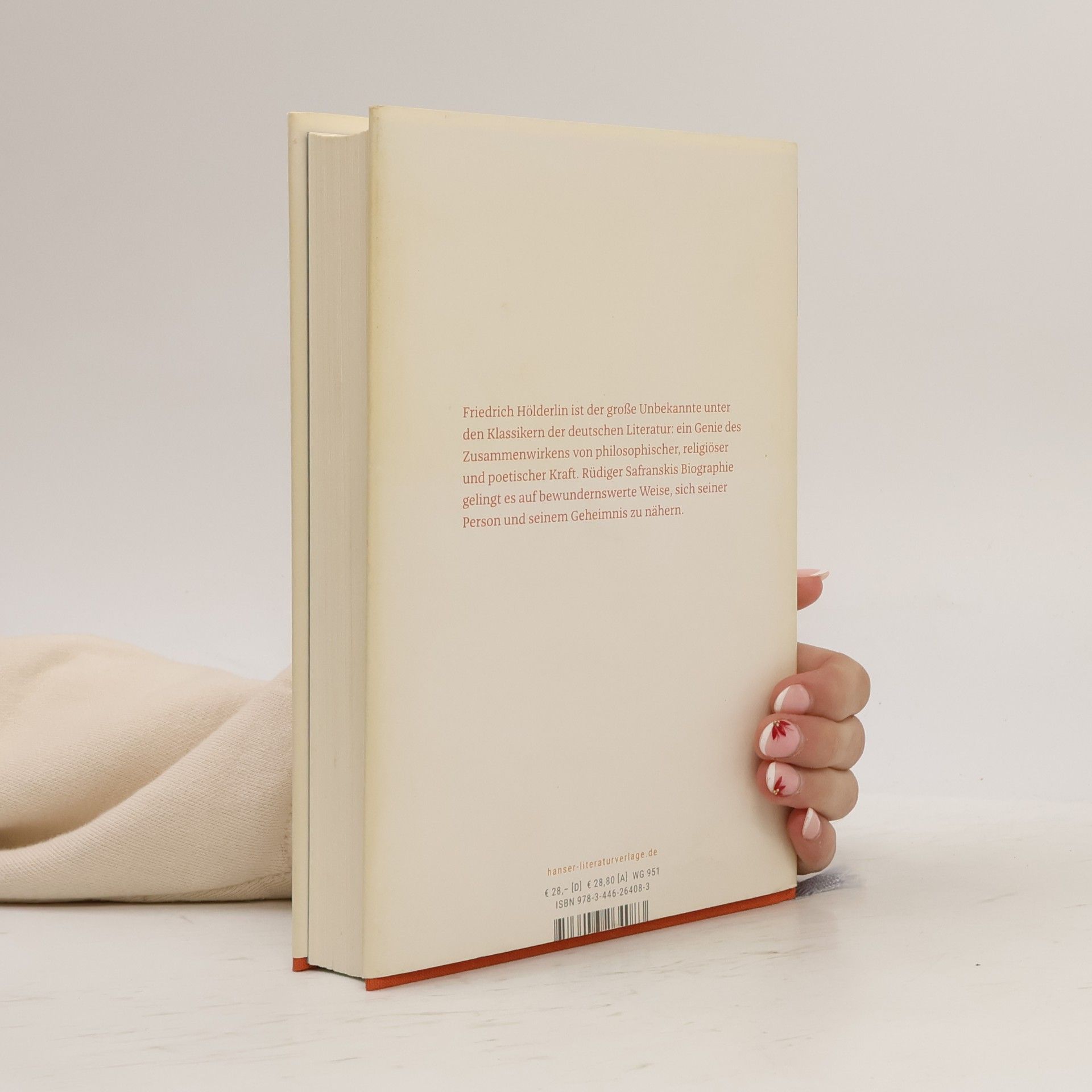 Rüdiger Safranski Hölderlin: Komm! ins Offene, Freund! Biographie