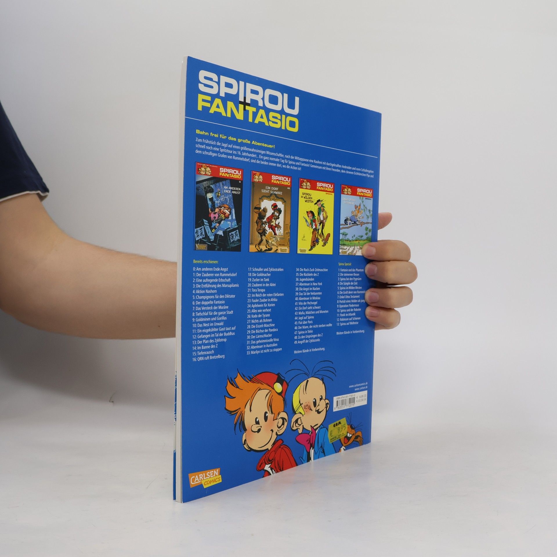 André Franquin Spirou und Fantasio - 1: Der Zauberer von Rummelsdorf