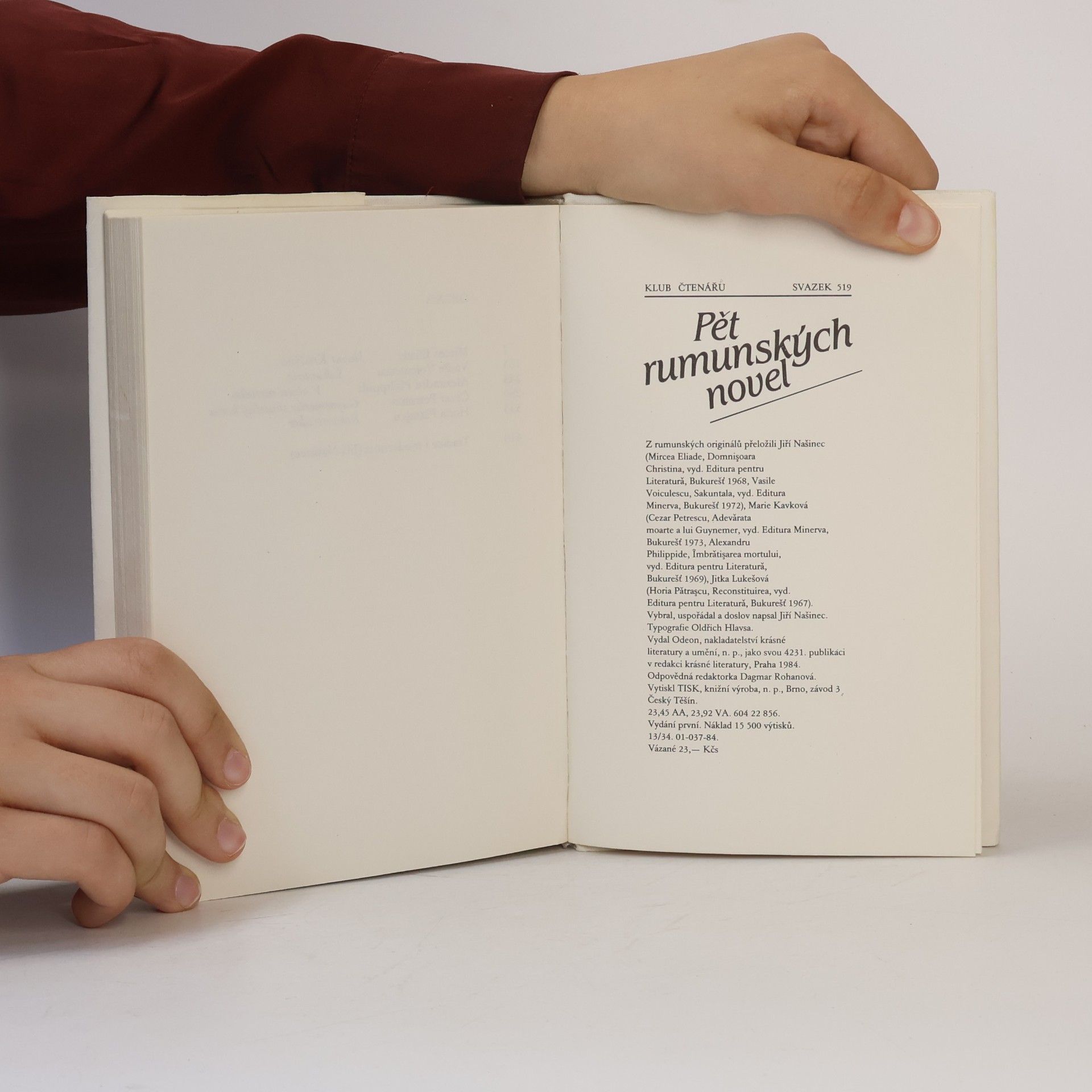 Autorenkollektiv Pět rumunských novel