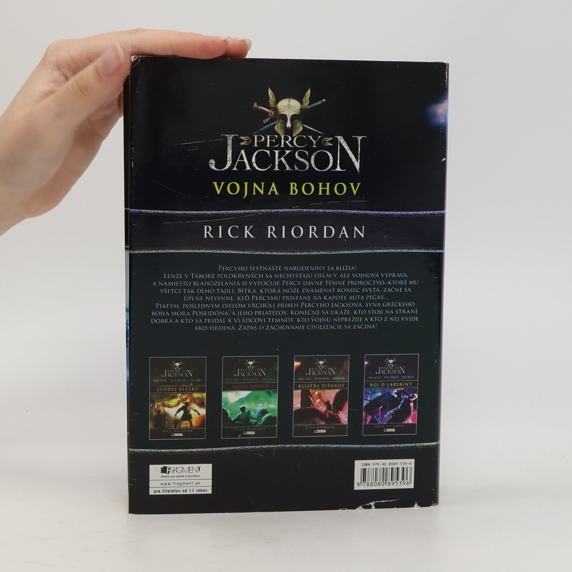 Rick Riordan Vojna bohov