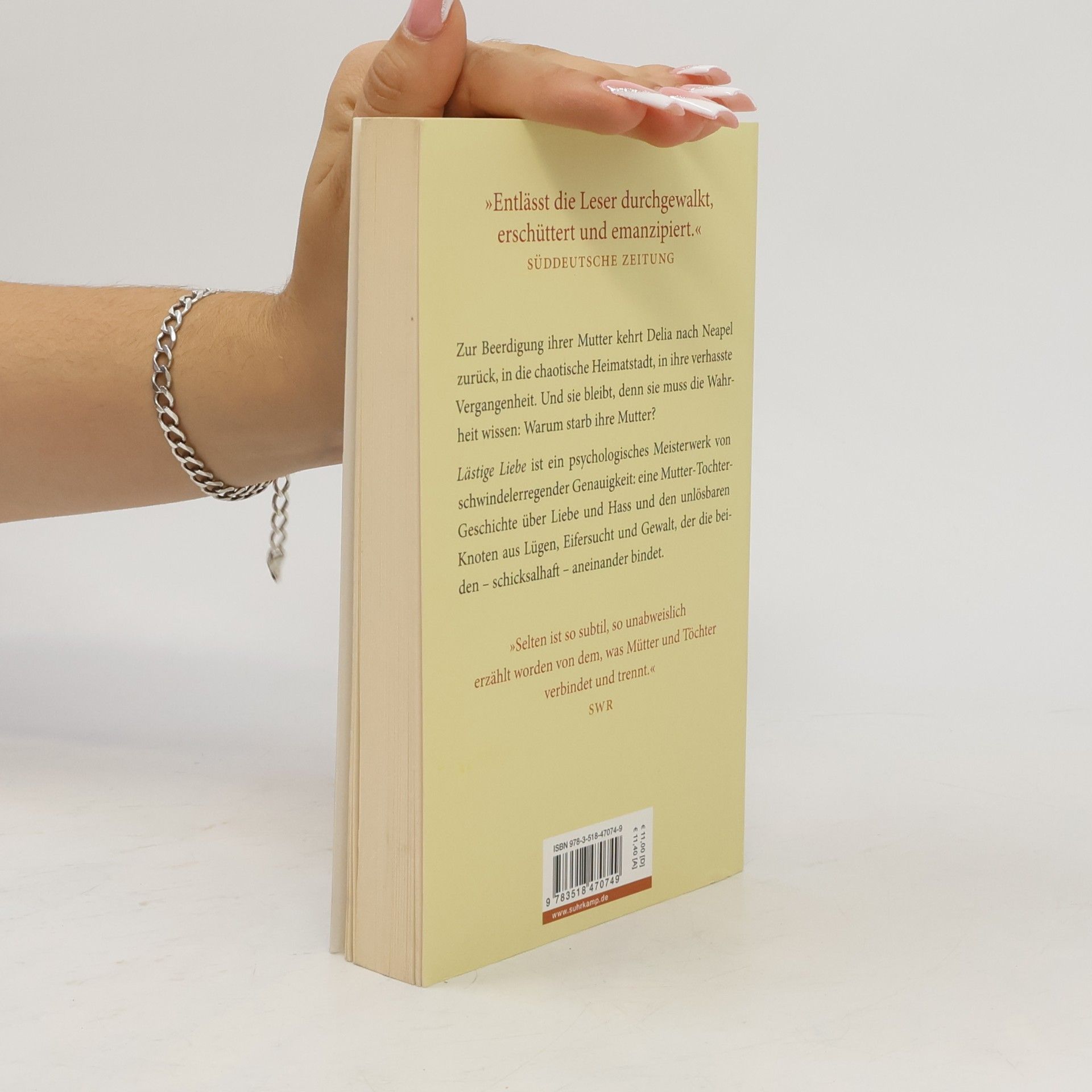 Elena Ferrante Lästige Liebe