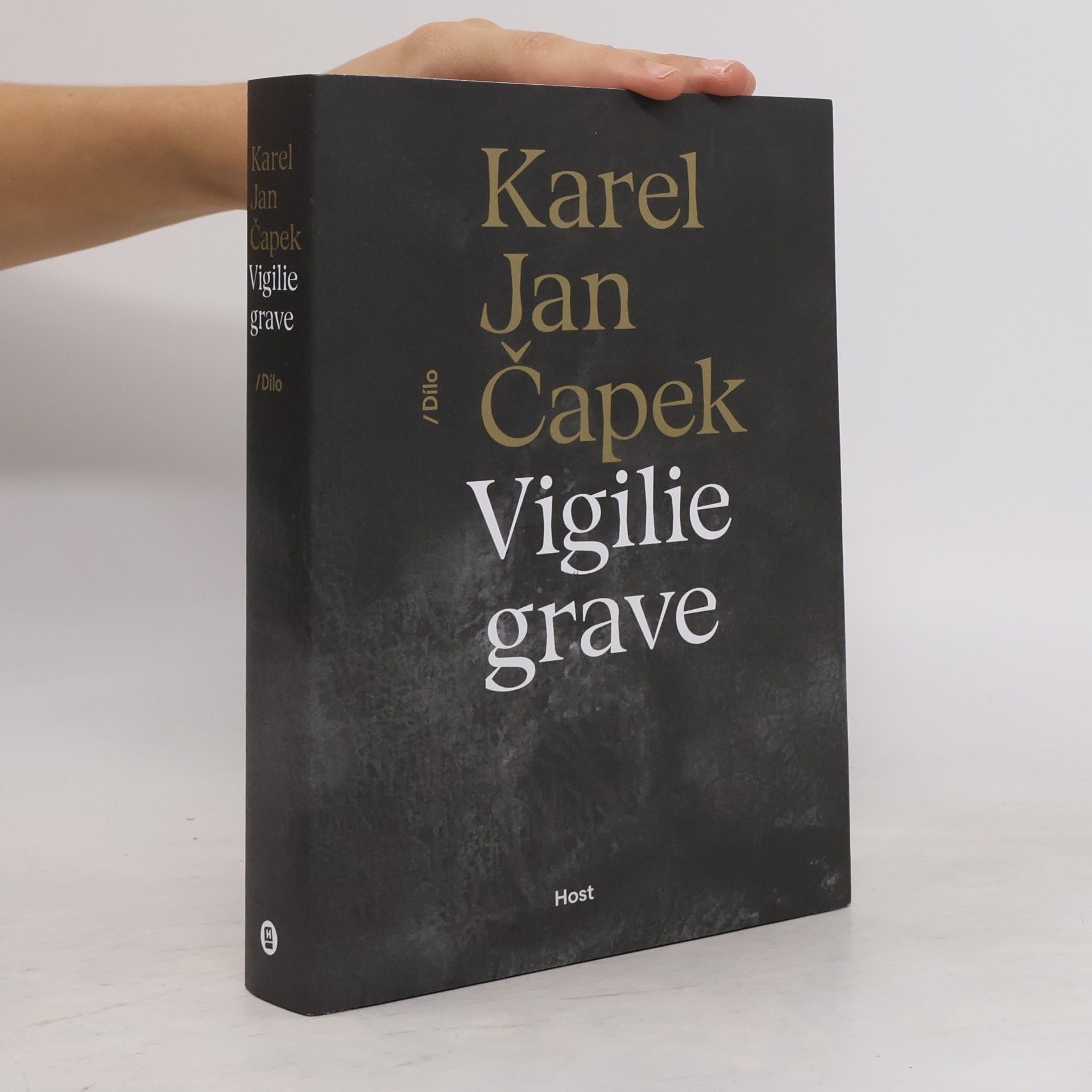 Karel Jan Čapek Vigilie grave
