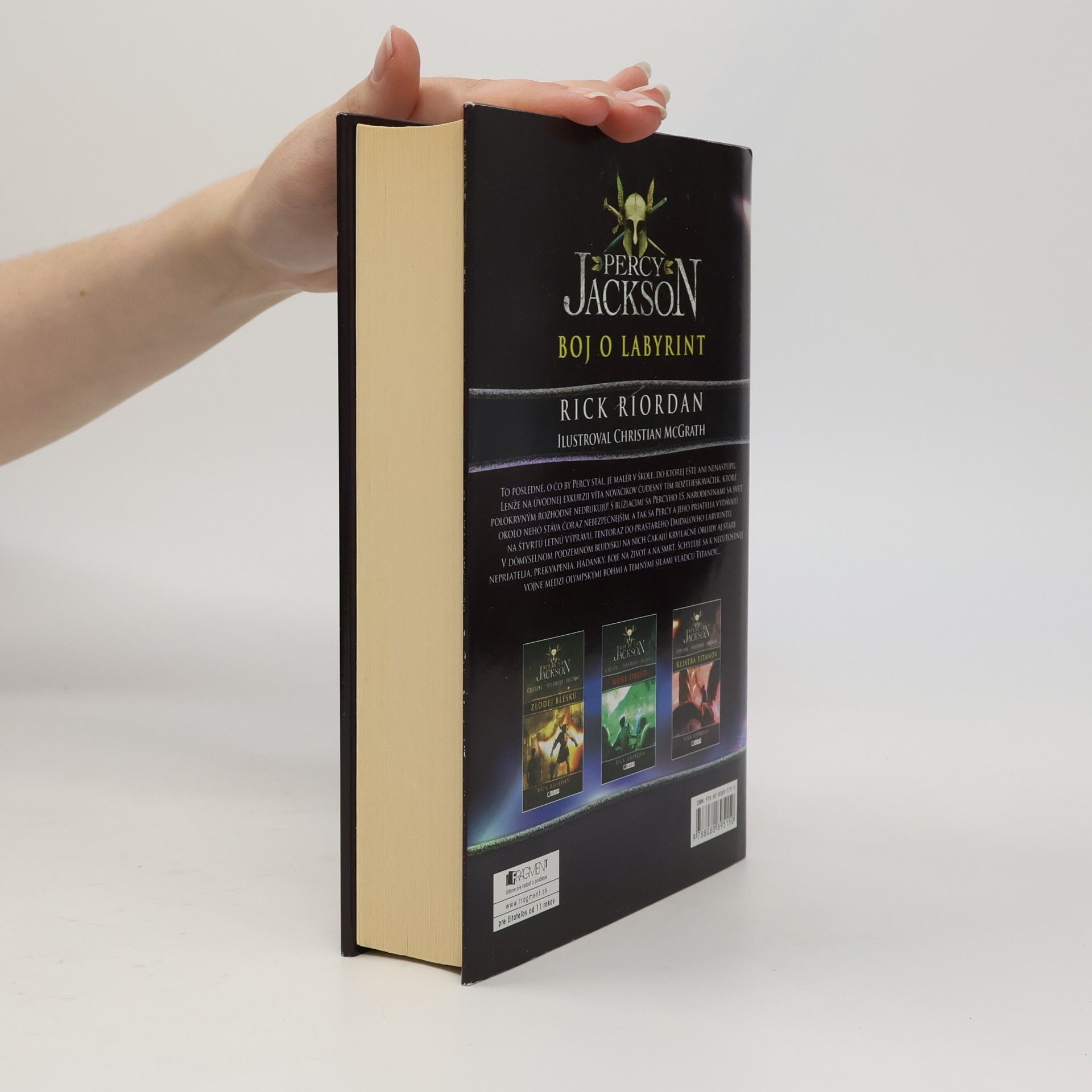 Rick Riordan Boj o labyrint