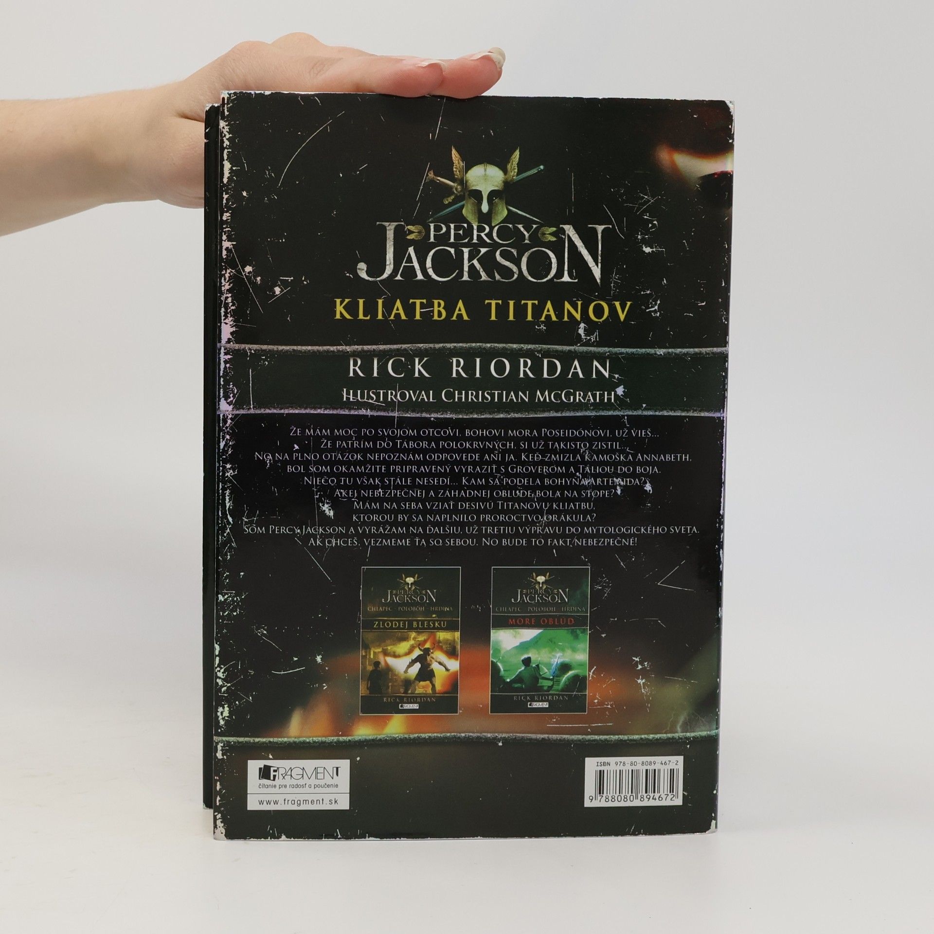 Rick Riordan Kliatba Titanov