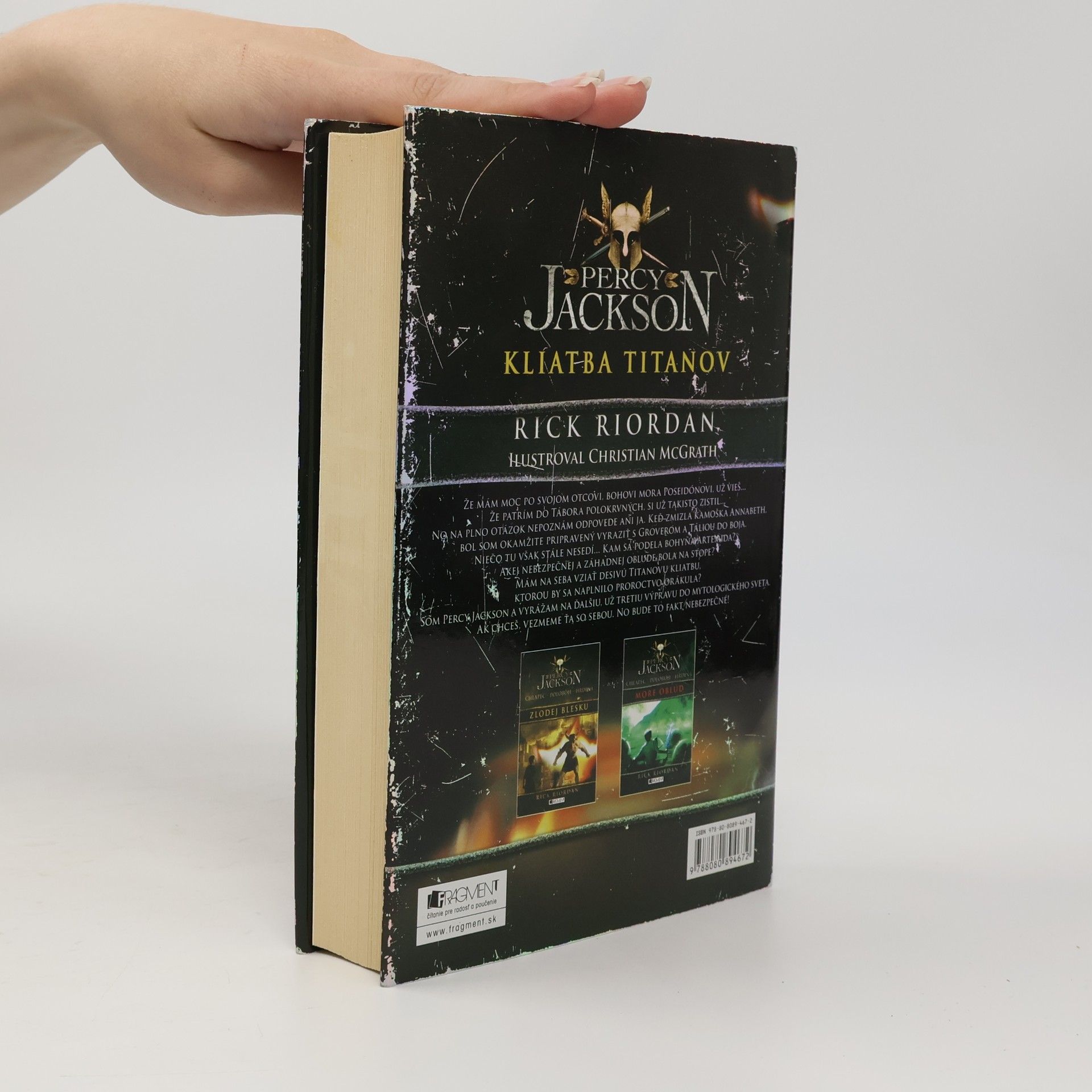 Rick Riordan Kliatba Titanov