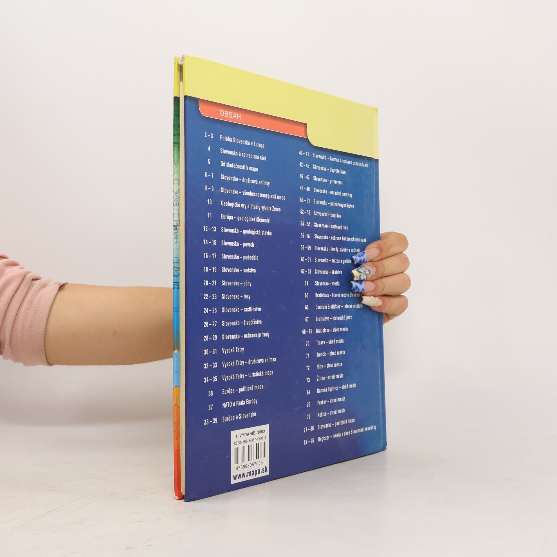 Róbert Čeman Slovenská republika. Zemepisný atlas.