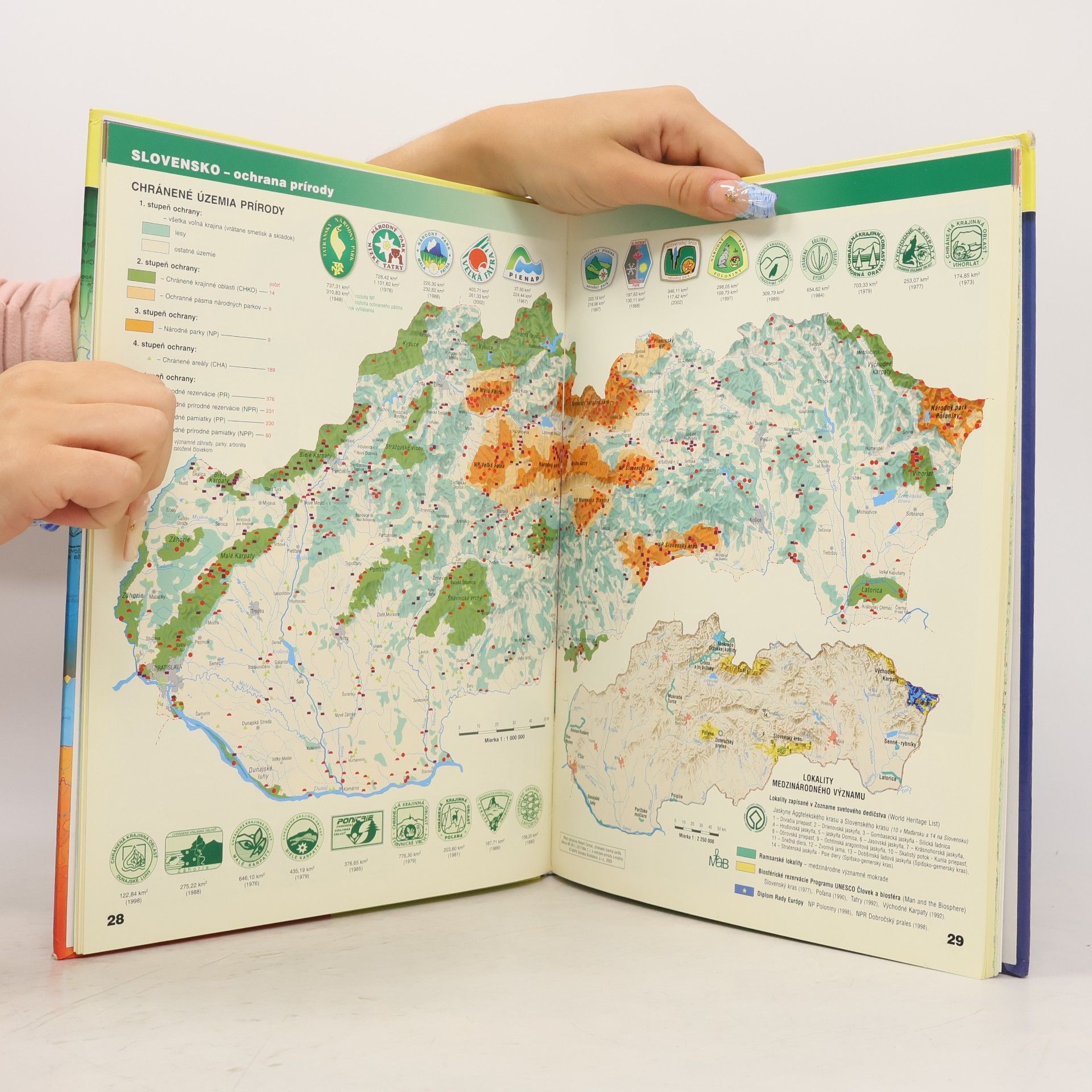Róbert Čeman Slovenská republika. Zemepisný atlas.
