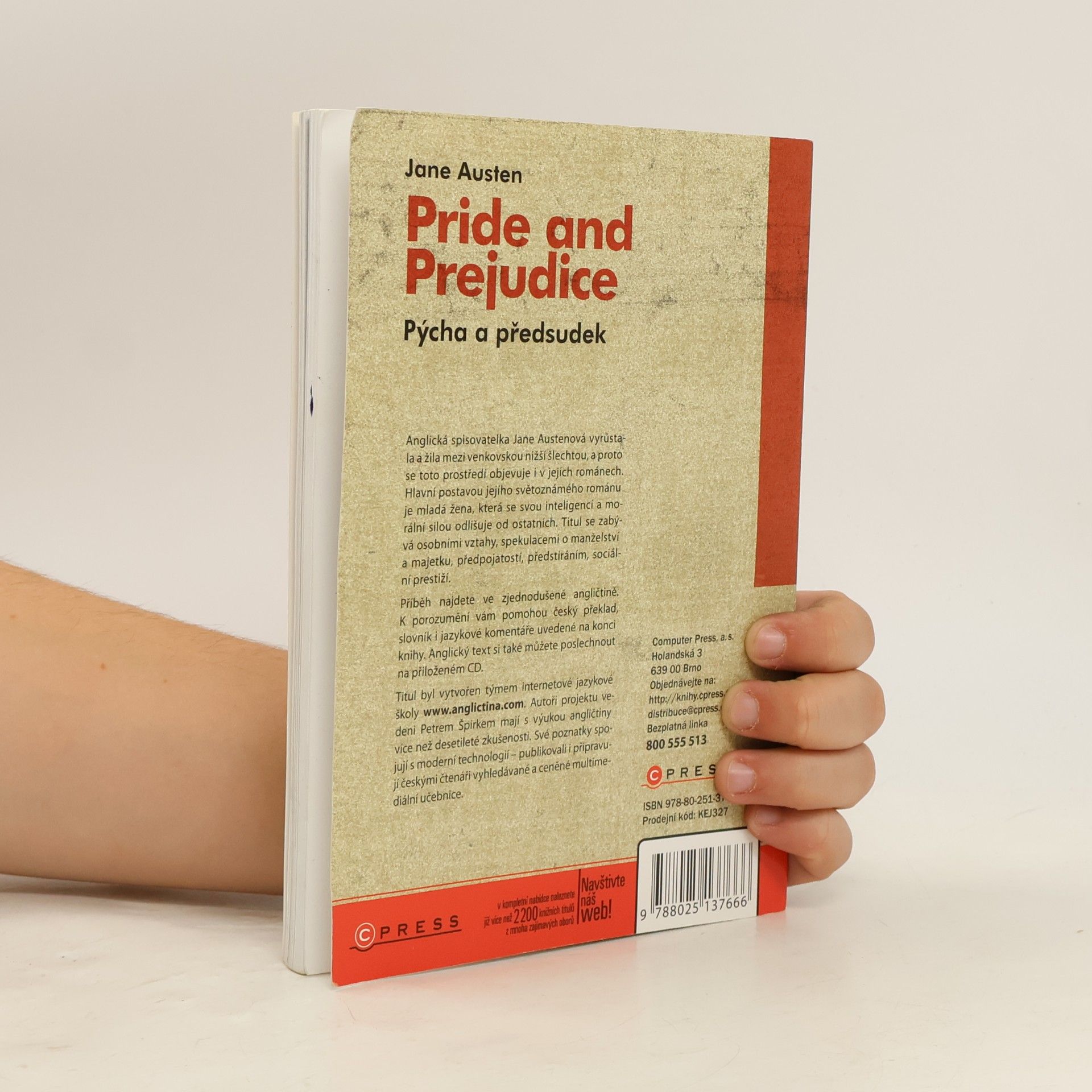 Jane Austen Pride and prejudice / Pýcha a předsudek
