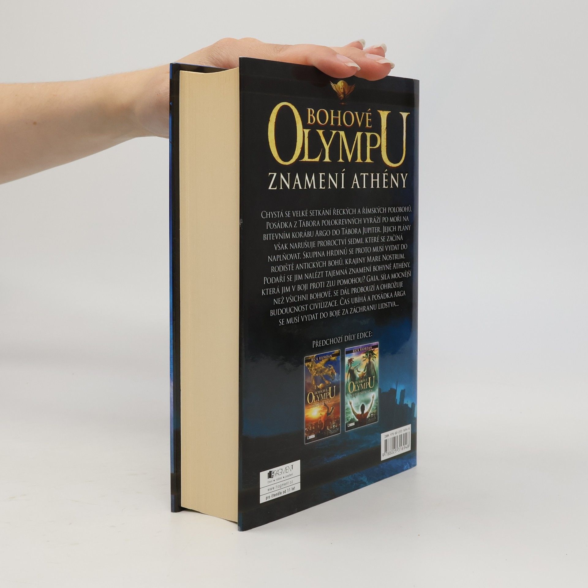 Rick Riordan Bohové Olympu. Znamení Athény