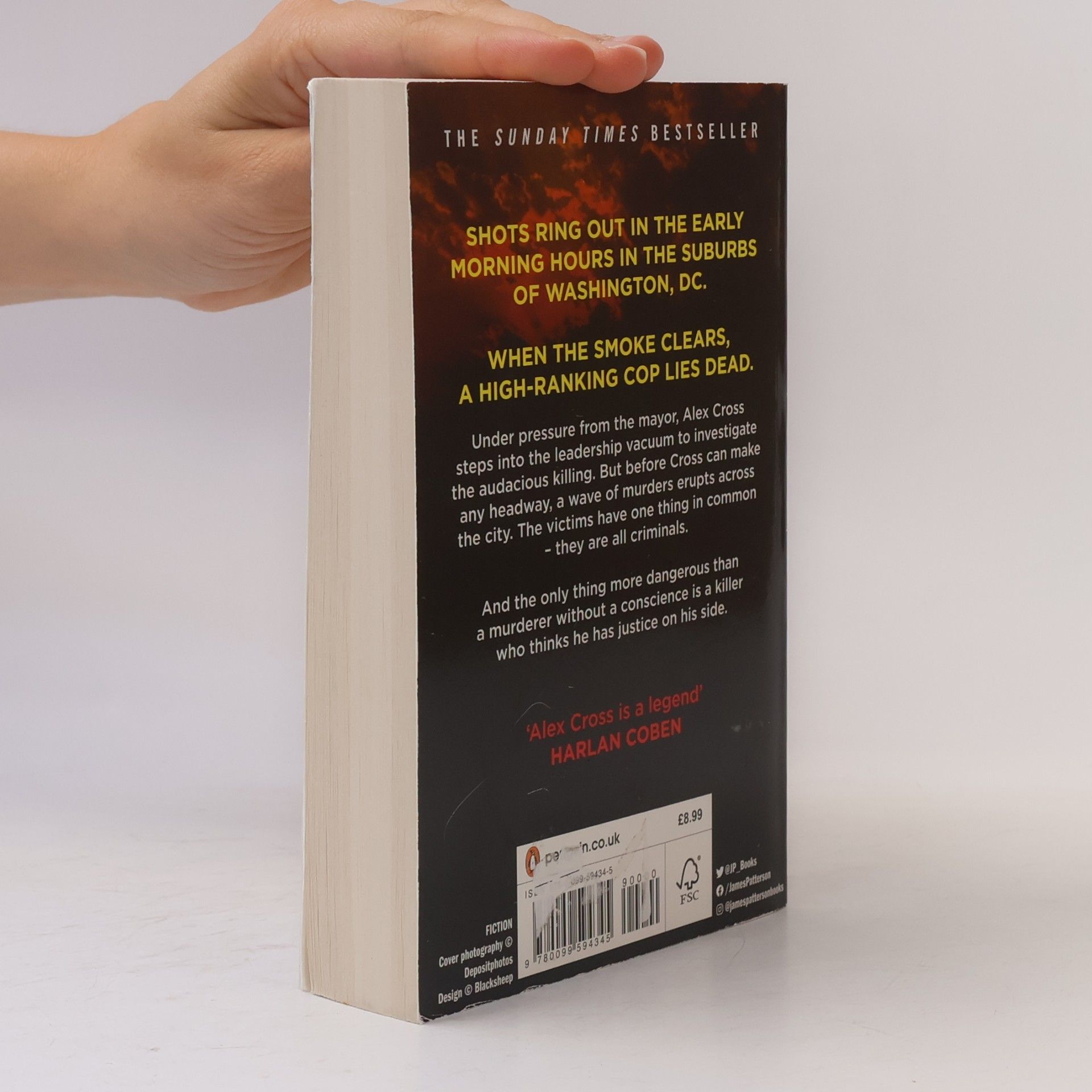 James Patterson Cross the Line