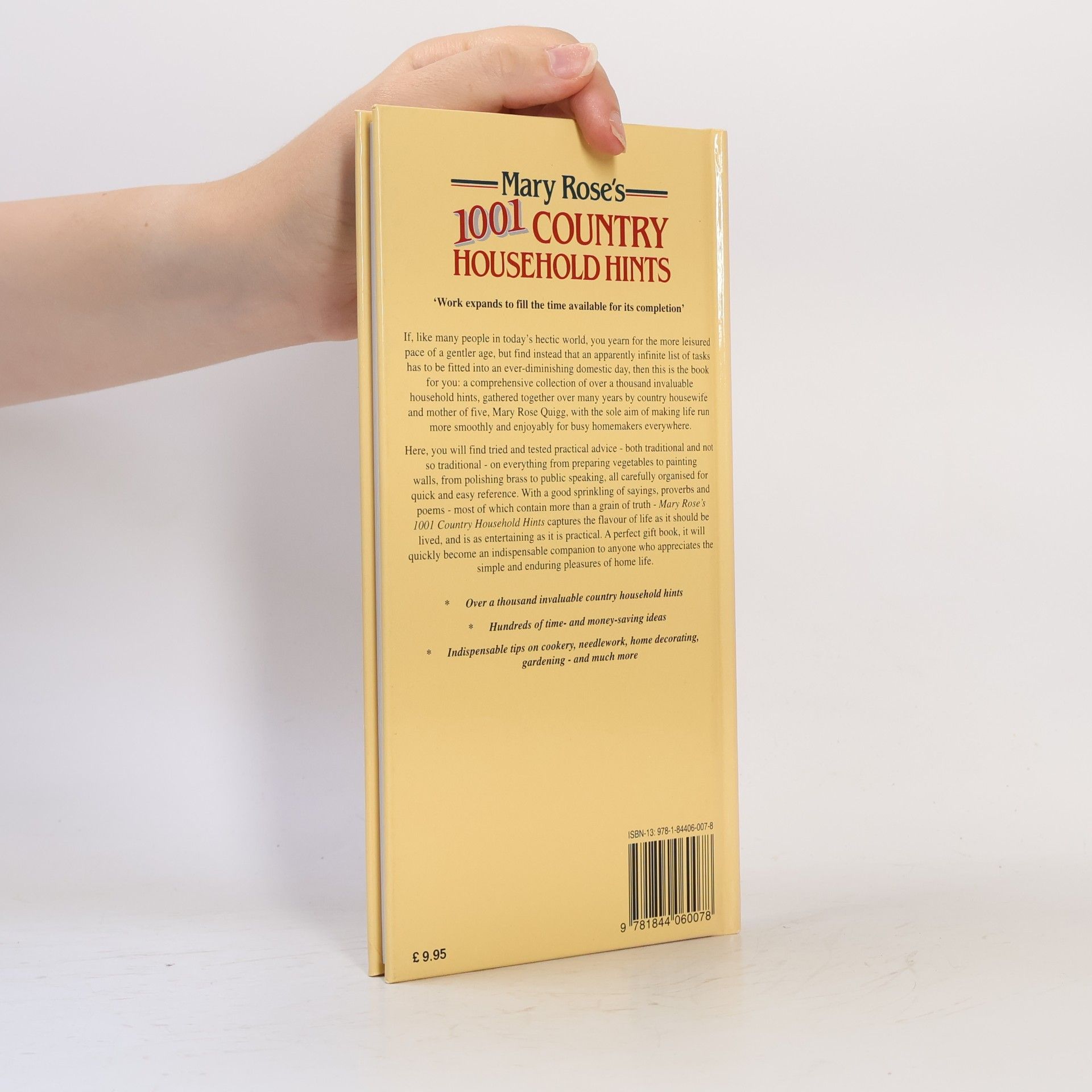 Mary Rose Quigg Mary Rose's 1001 Country Household Hints
