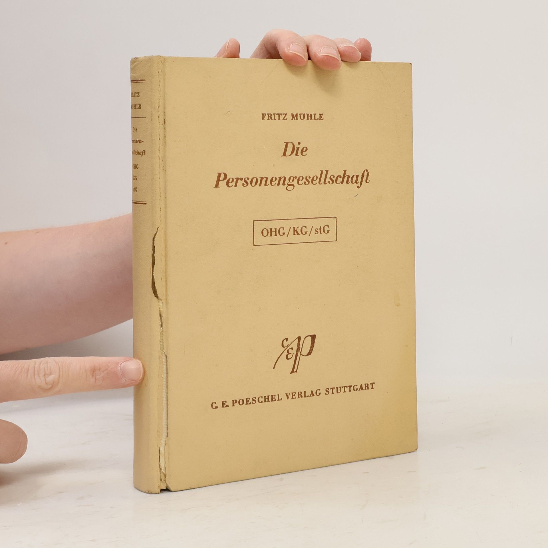 Fritz Möhle Die Personengesellschaft