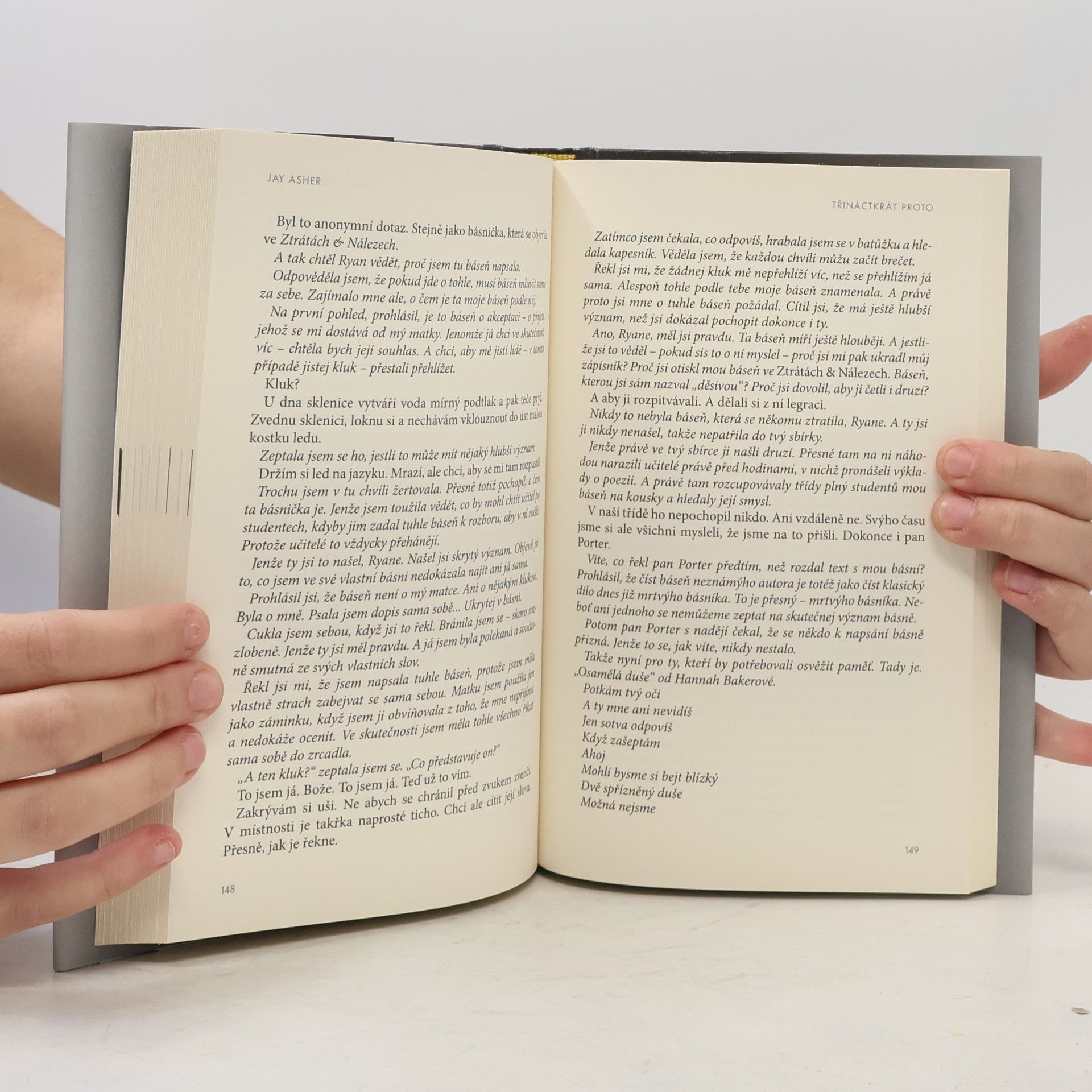 Jay Asher Třináctkrát proto