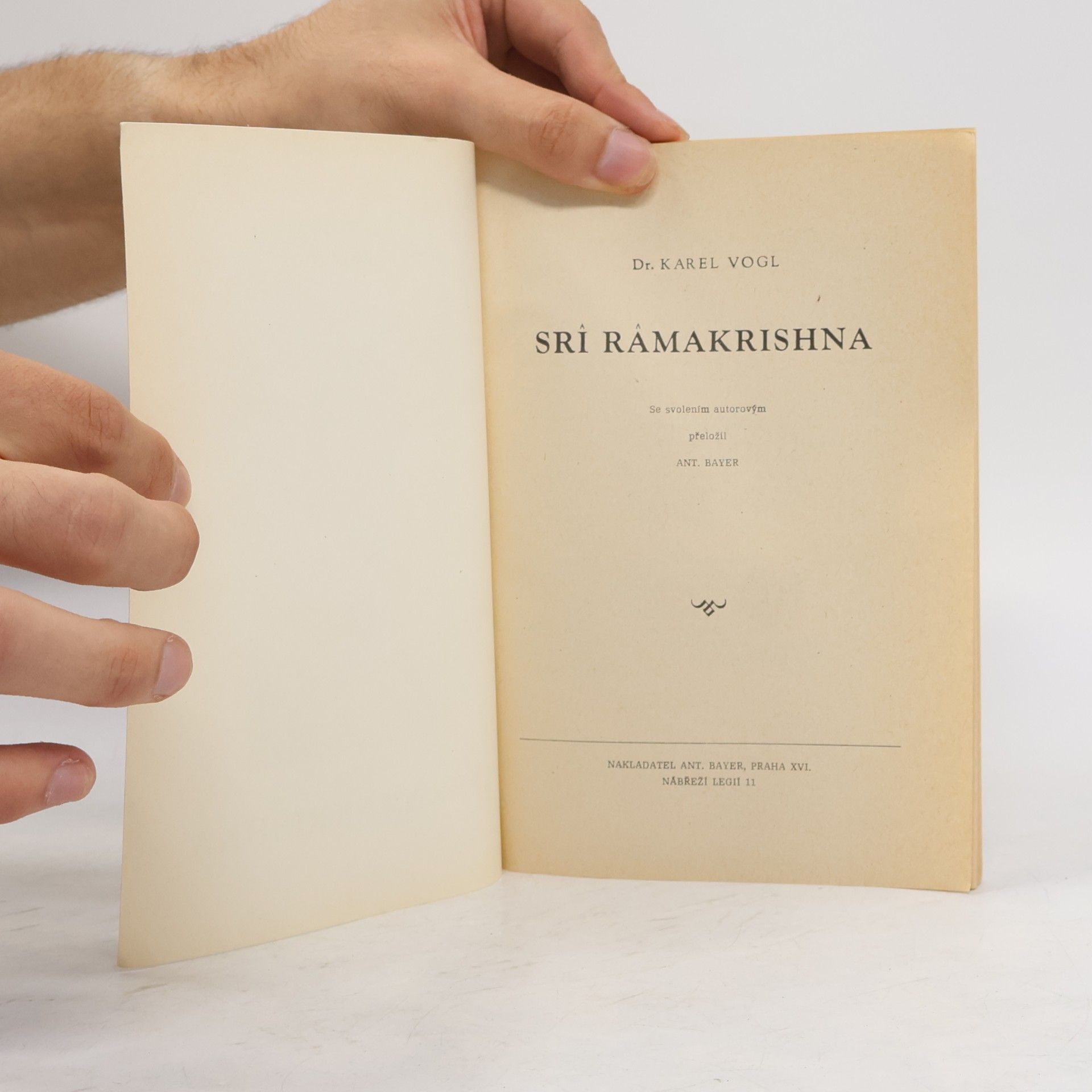 Karel Vogl Sri Ramakrishna