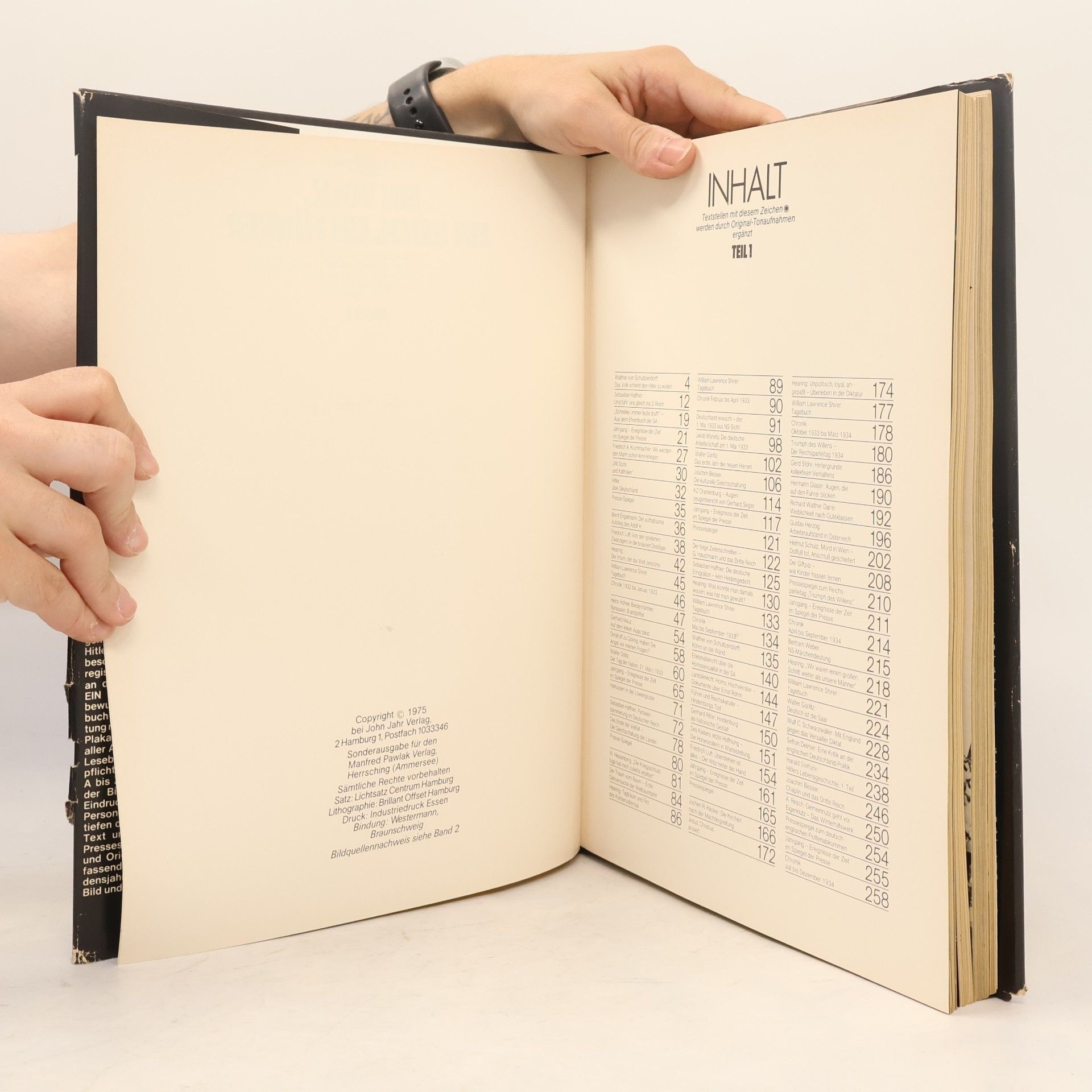 Various authors Ein Volk, ein Reich, ein Führer