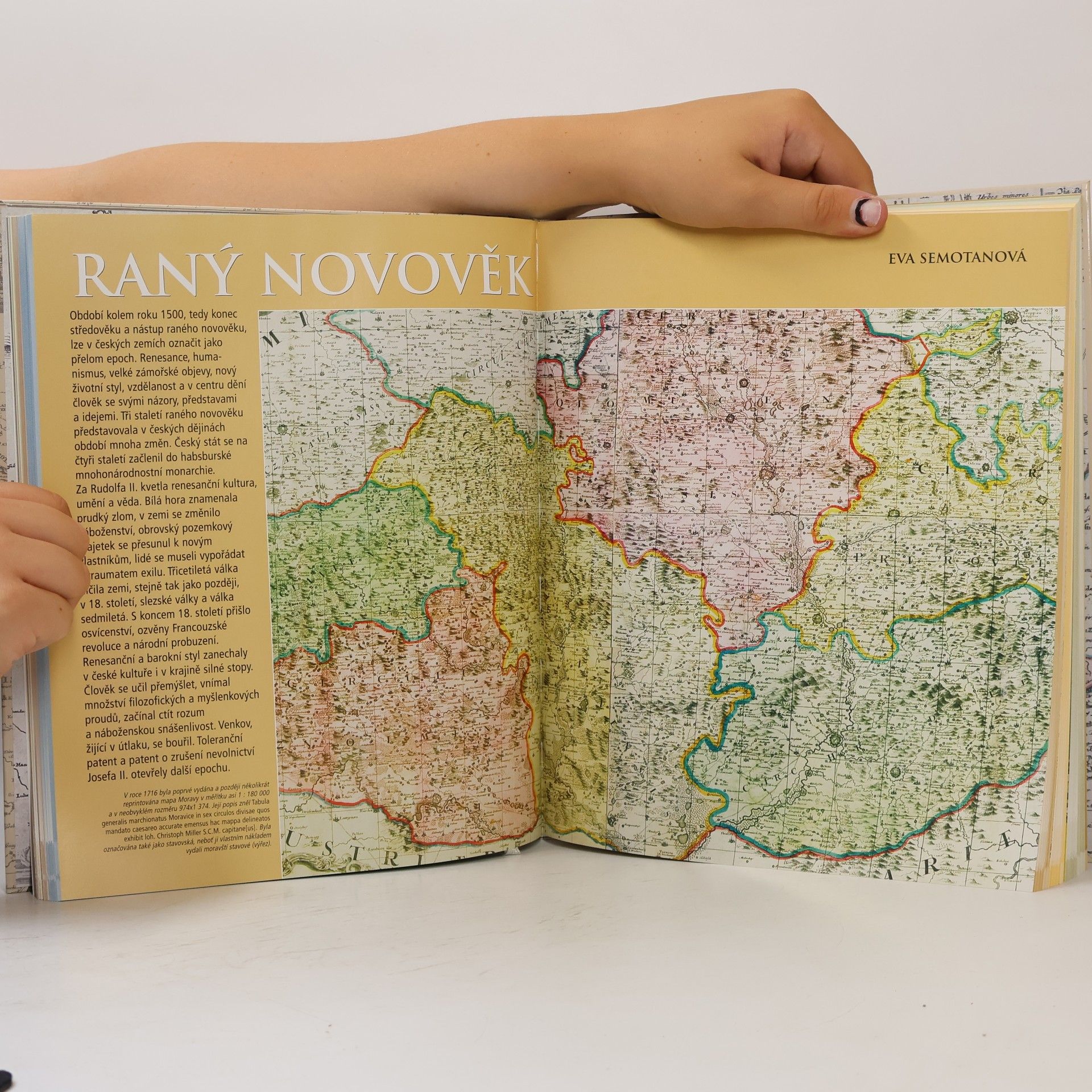 Eva Semotanová Česko. Ottův historický atlas
