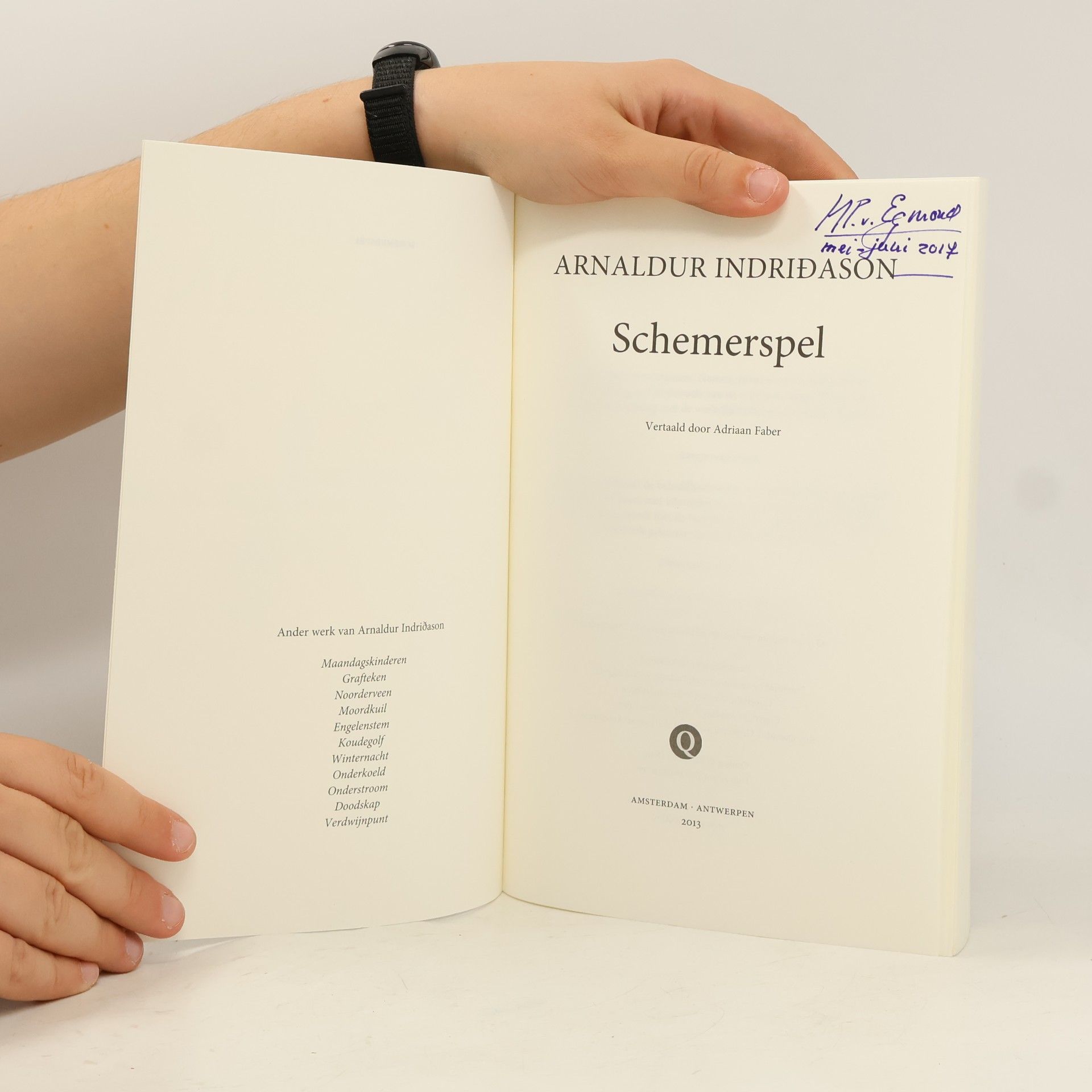 Adriaan Faber Schemerspel