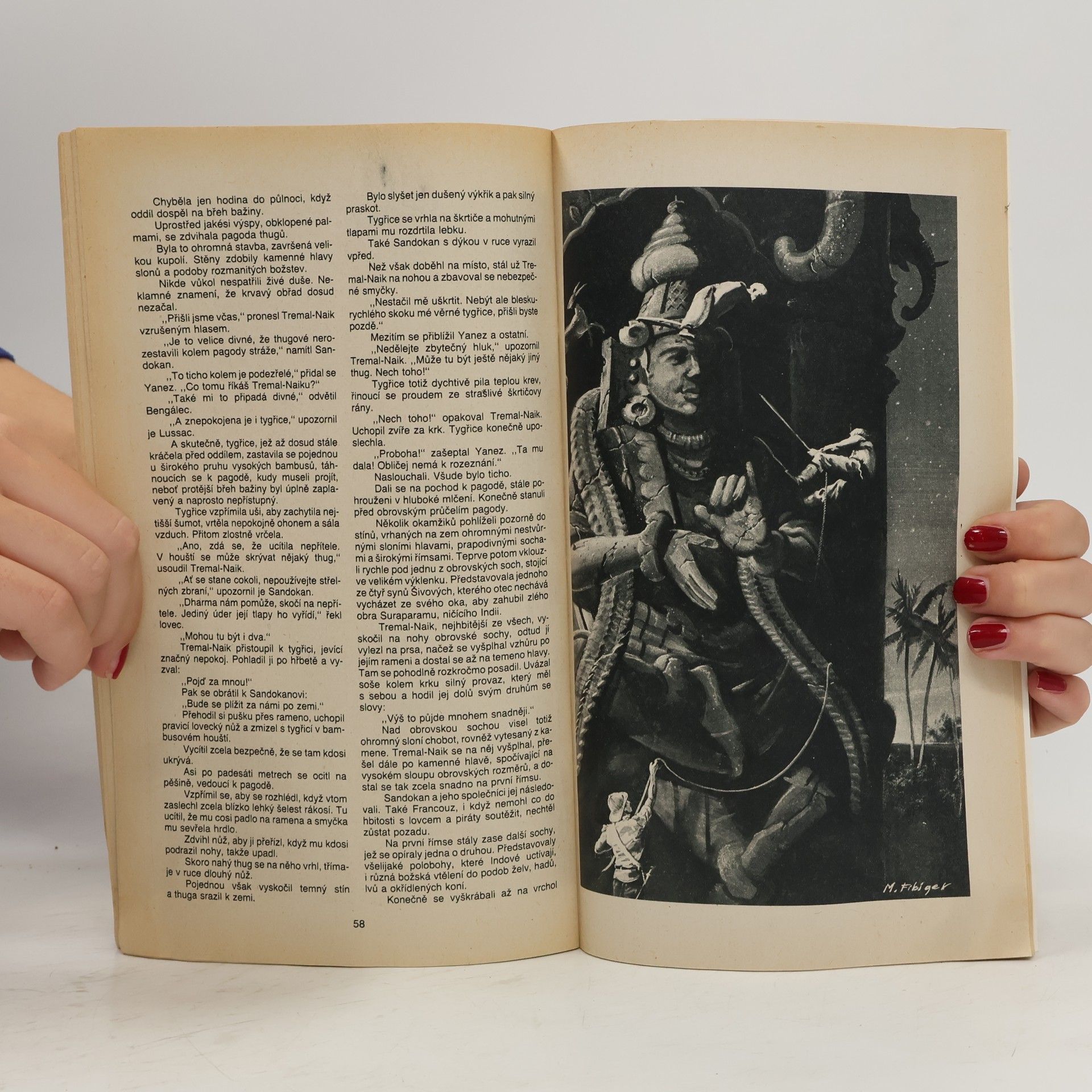 Emilio Salgari Sandokan IV: Kněžka bohyně Kálí