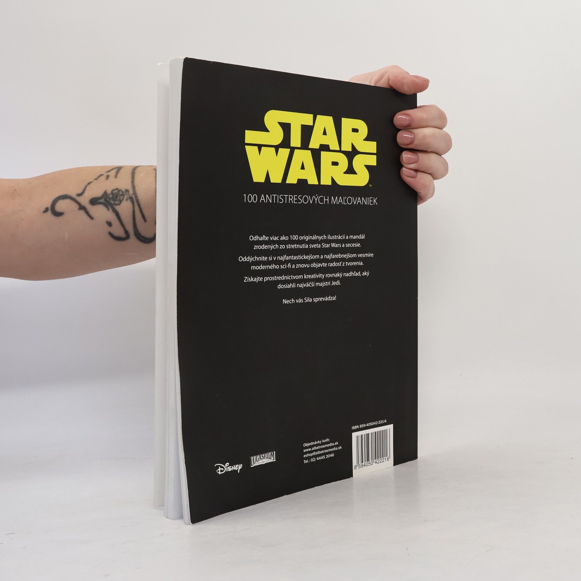 AA.VV. Star Wars. 100 antistresových maľovaniek