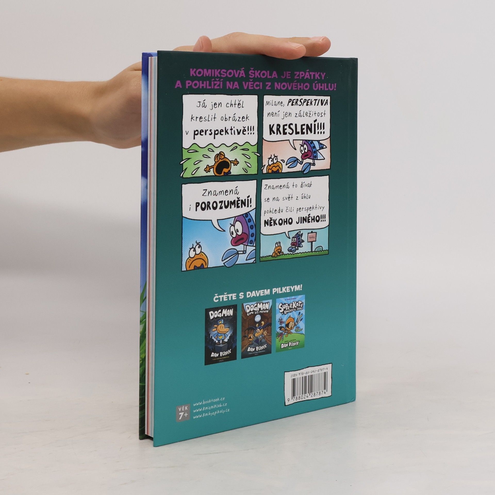 Dav Pilkey Superkotě a komiksová škola. Perspektivy