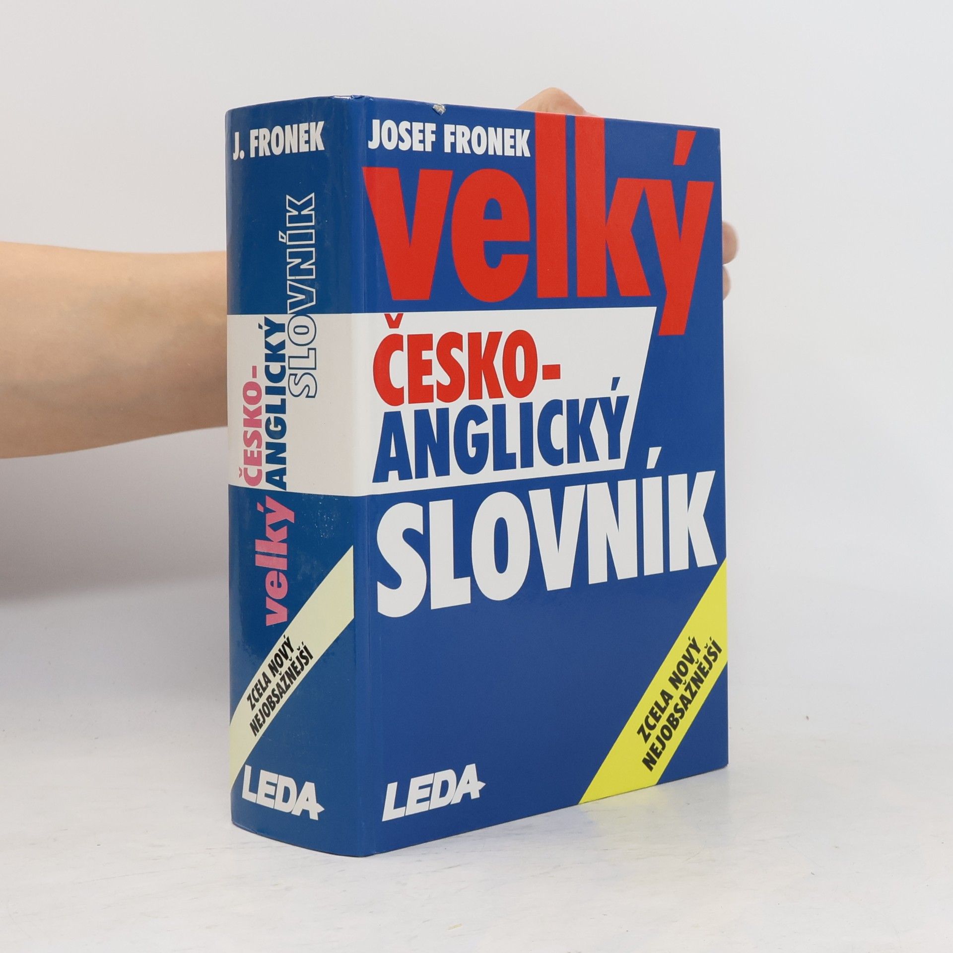 Josef Fronek Velký česko-anglický slovník