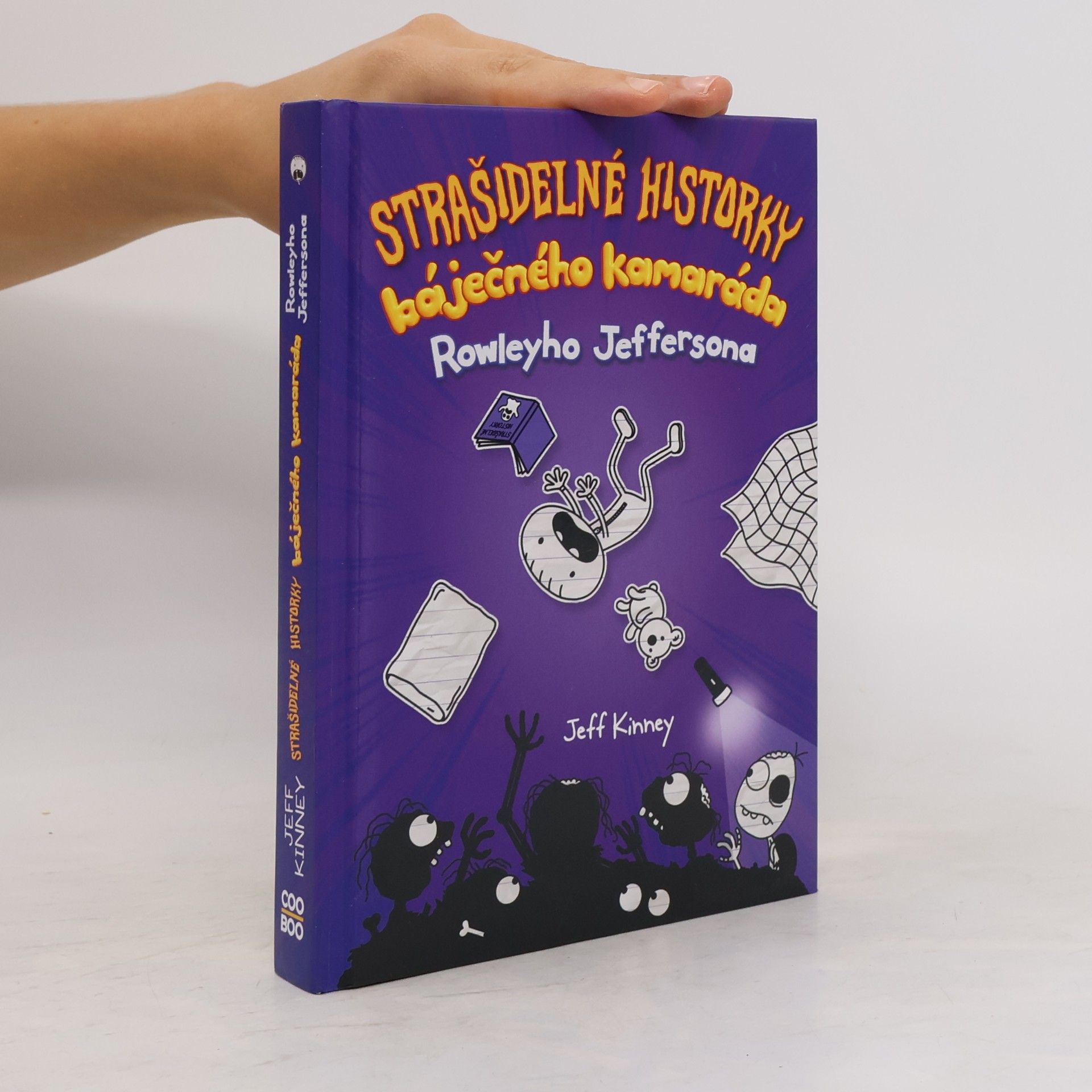 Jeff Kinney Strašidelné historky báječného kamaráda Rowleyho Jeffersona