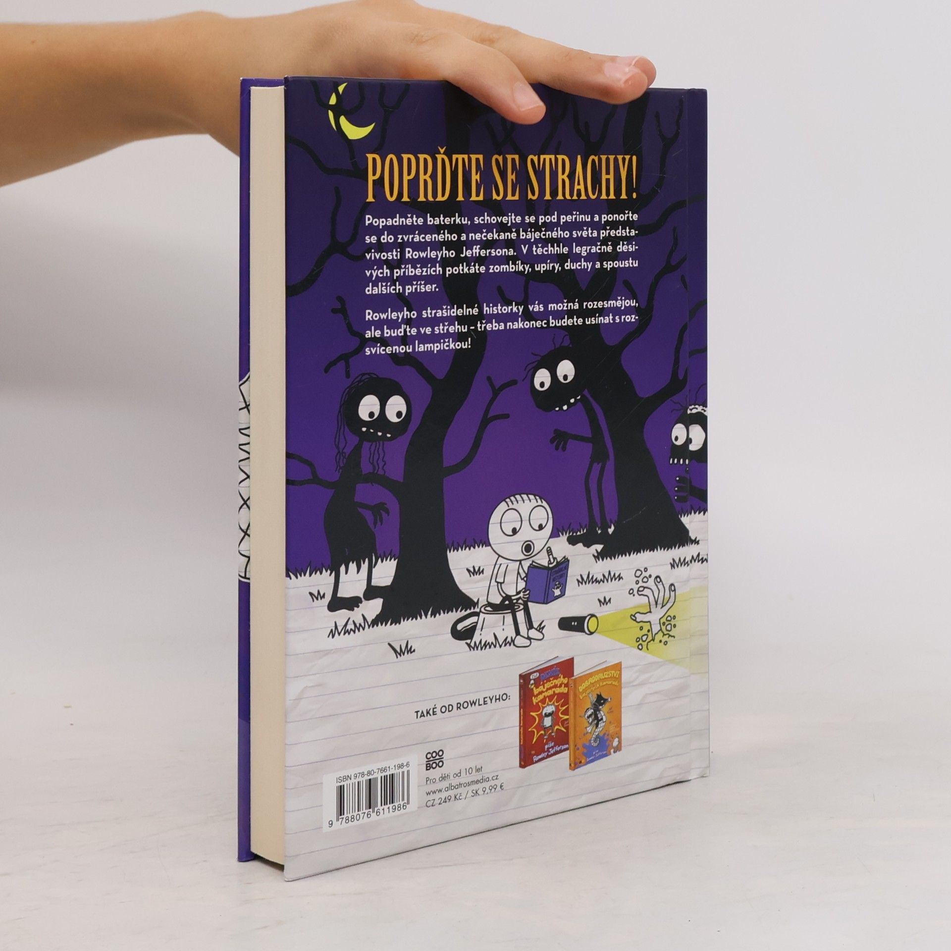 Jeff Kinney Strašidelné historky báječného kamaráda Rowleyho Jeffersona
