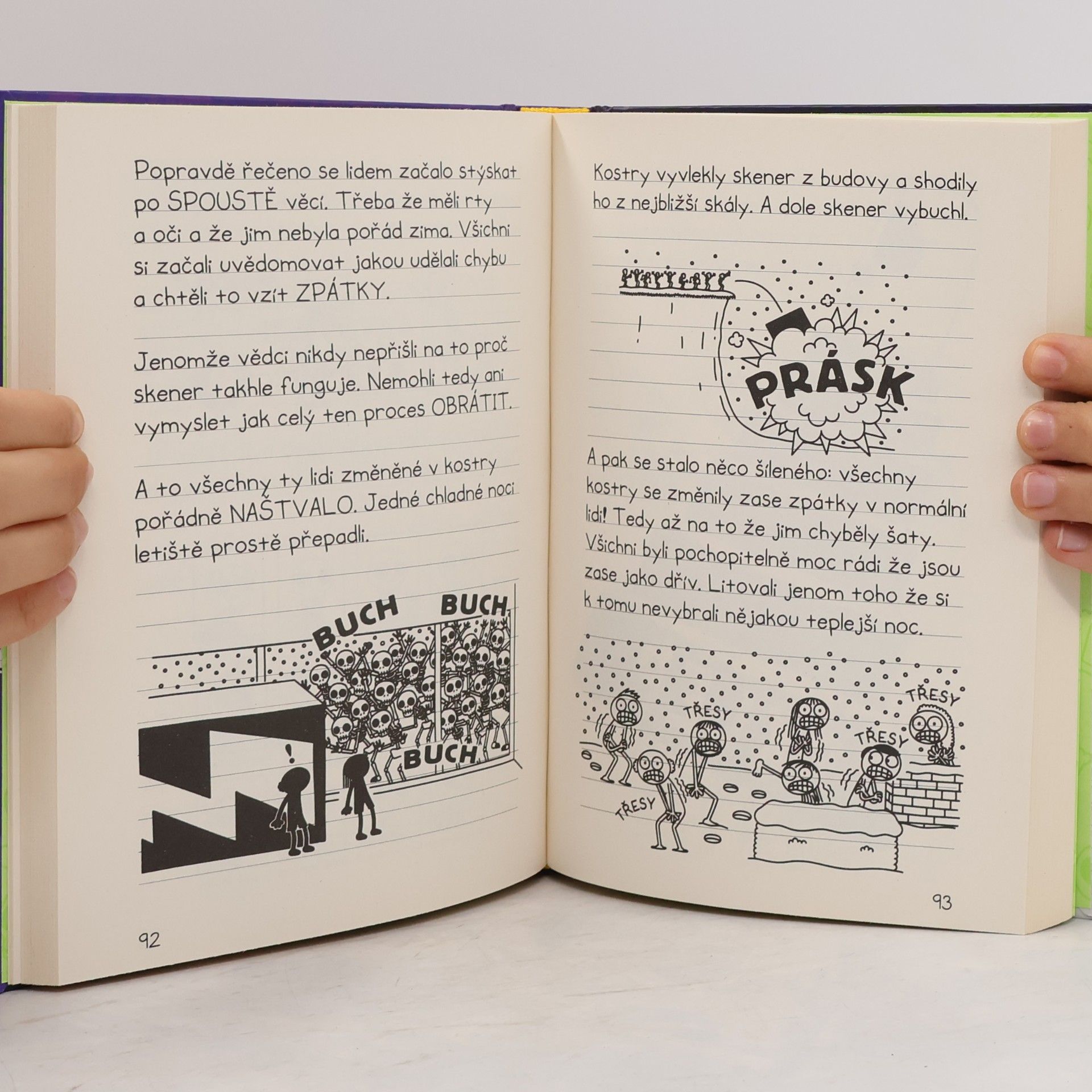 Jeff Kinney Strašidelné historky báječného kamaráda Rowleyho Jeffersona