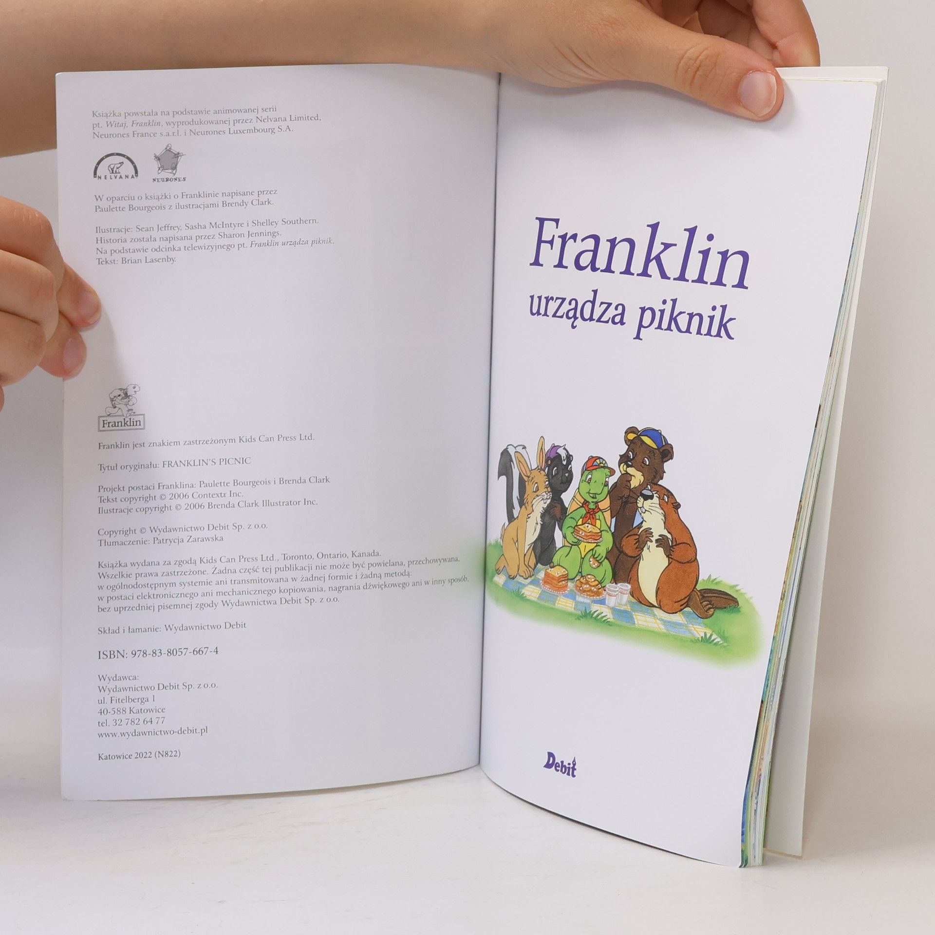 Sharon Jennings Franklin urządza piknik