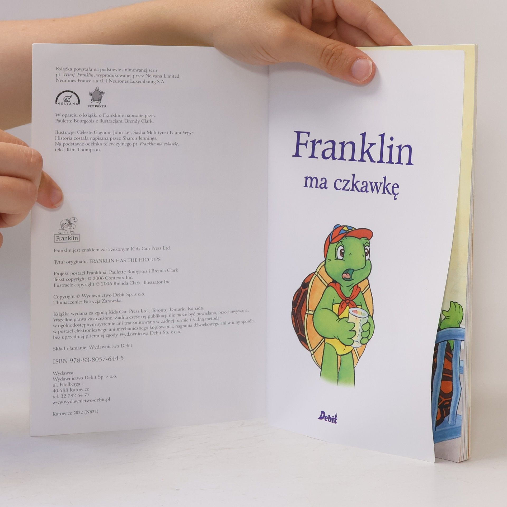 Paulette Bourgeois Czytamy z Franklinem: Franklin ma czkawkę