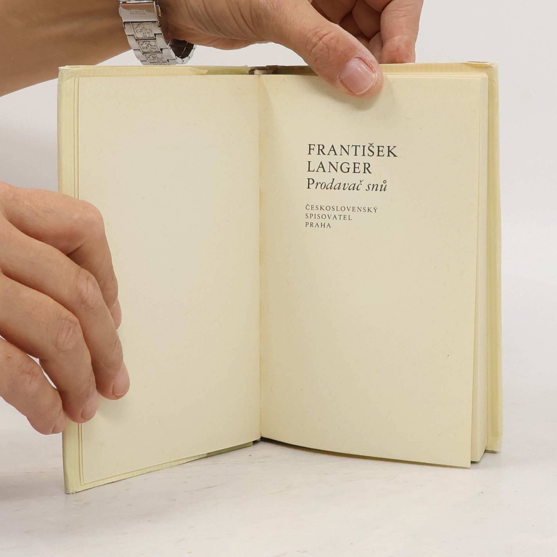 František Langer Prodavač snů