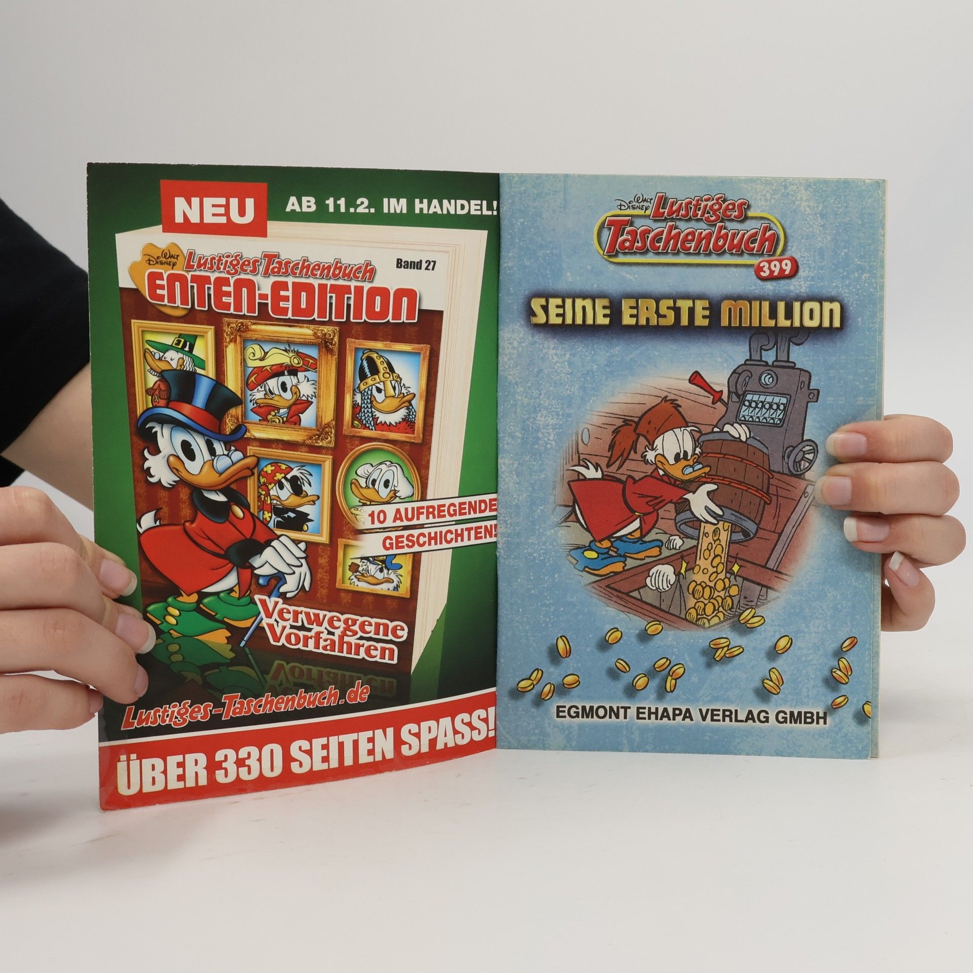 Walt Disney Lustiges Taschenbuch 399. Seine erste Million