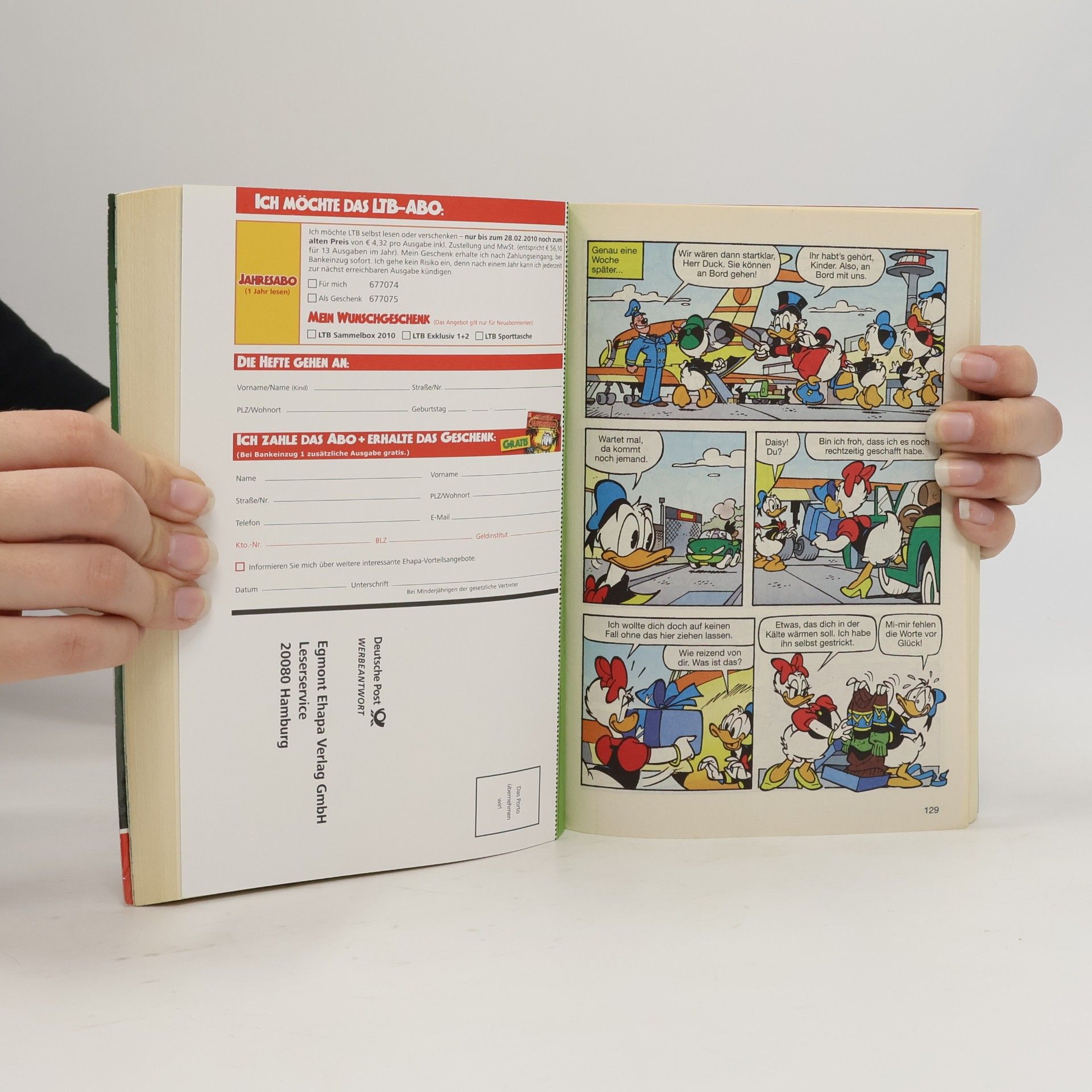 Walt Disney Lustiges Taschenbuch 399. Seine erste Million