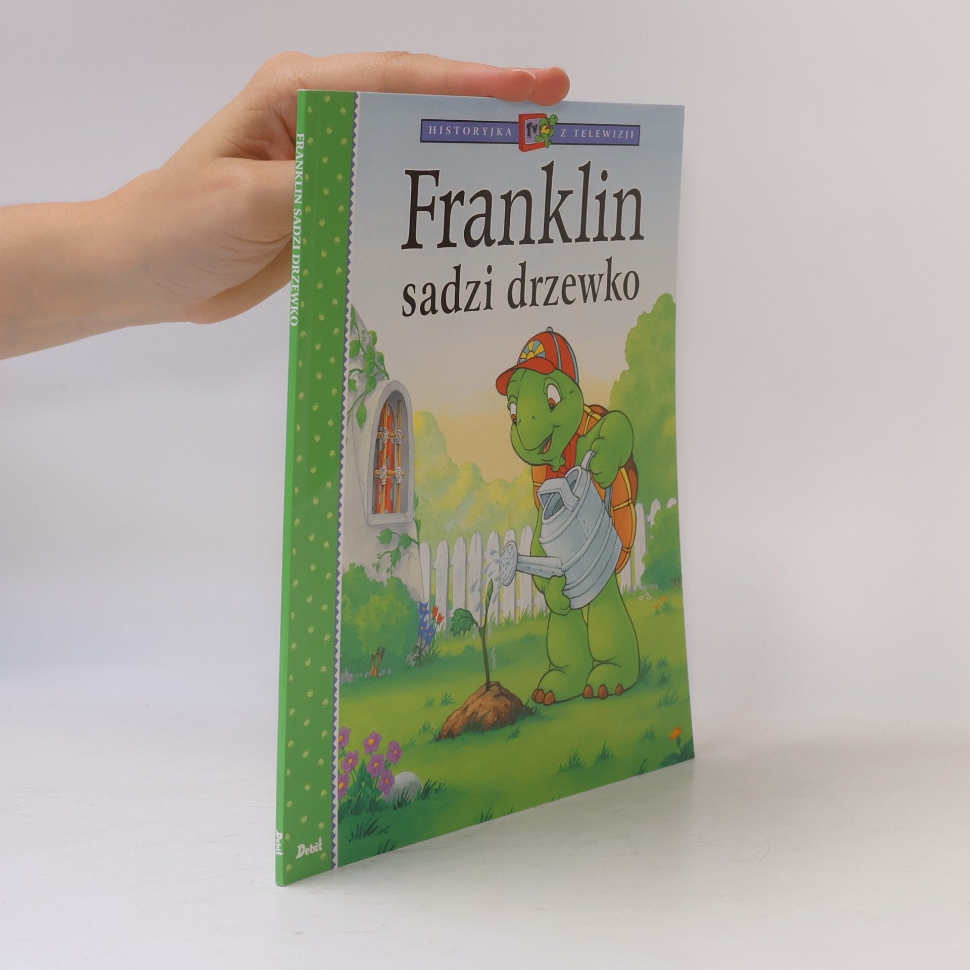 Paulette Bourgeois Franklin sadzi drzewko