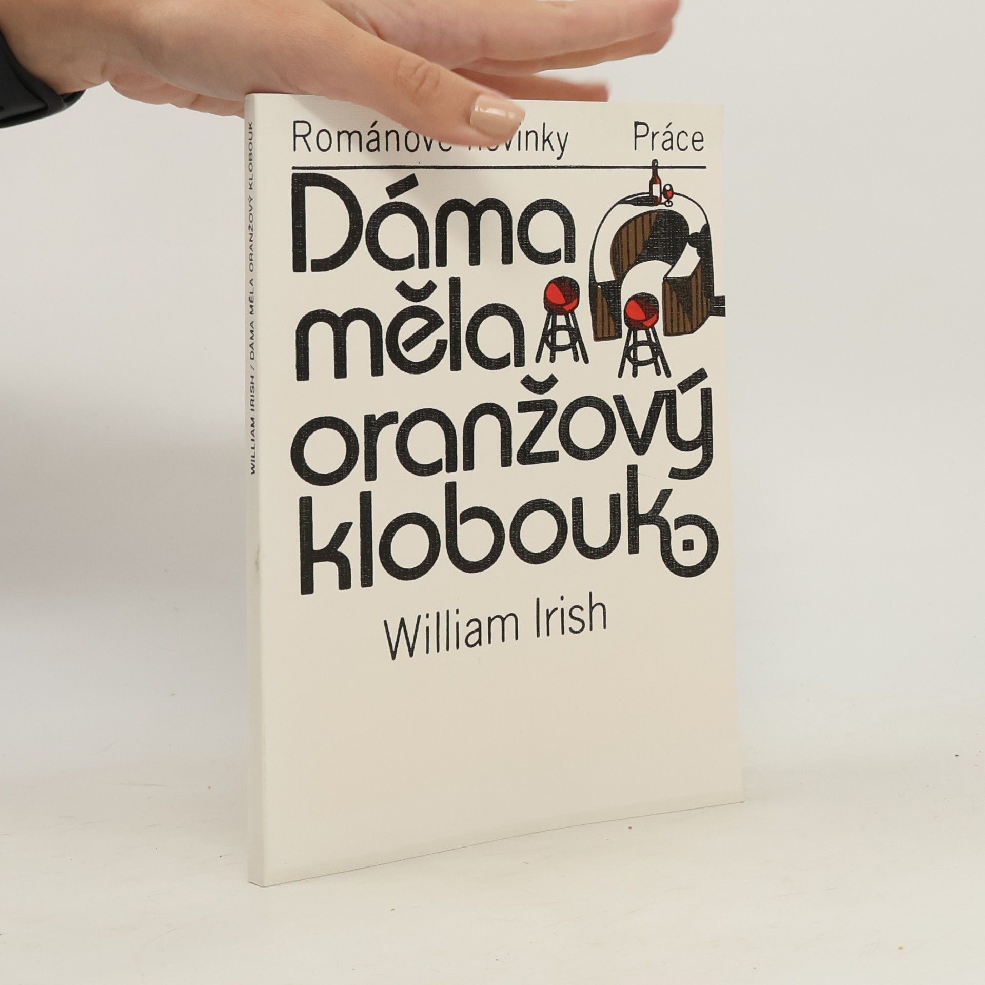 Cornell Woolrich Dáma měla oranžový klobouk