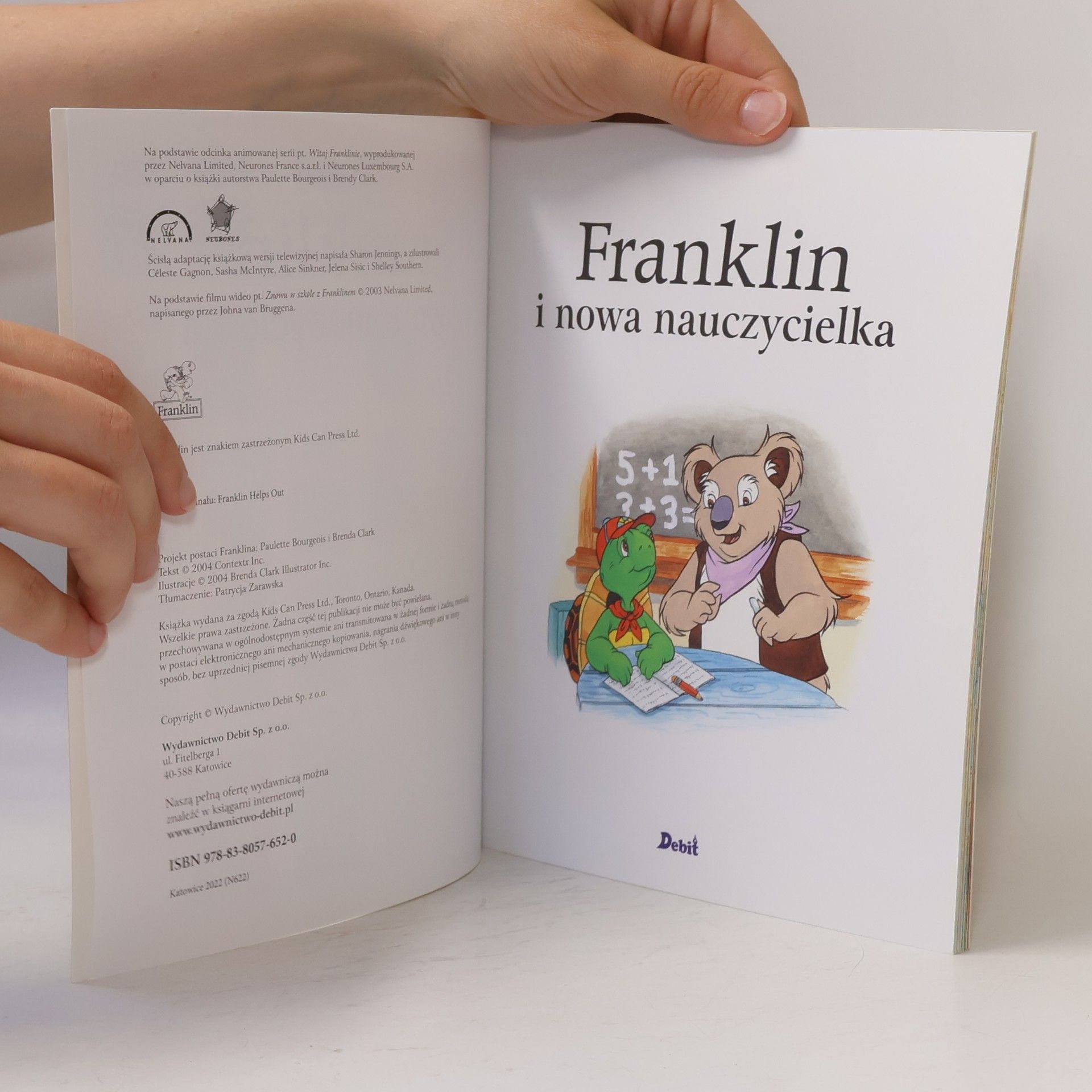 Paulette Bourgeois Franklin i nowa nauczycielka