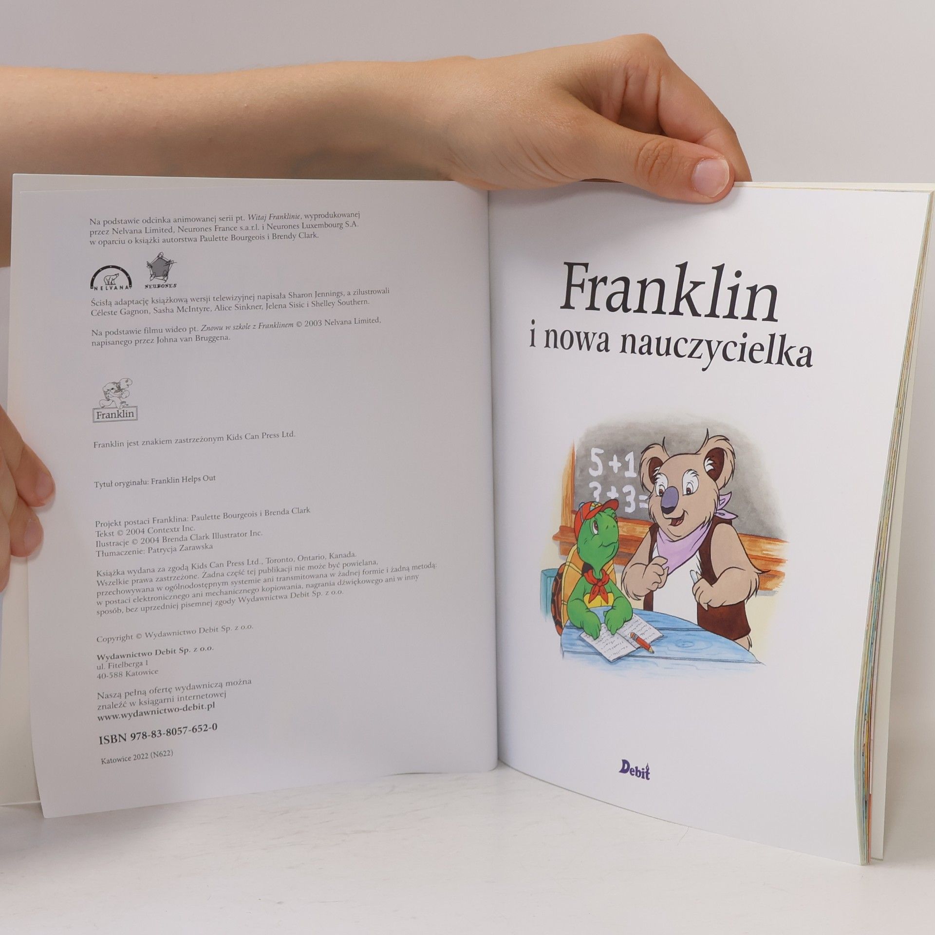 Paulette Bourgeois Franklin i nowa nauczycielka