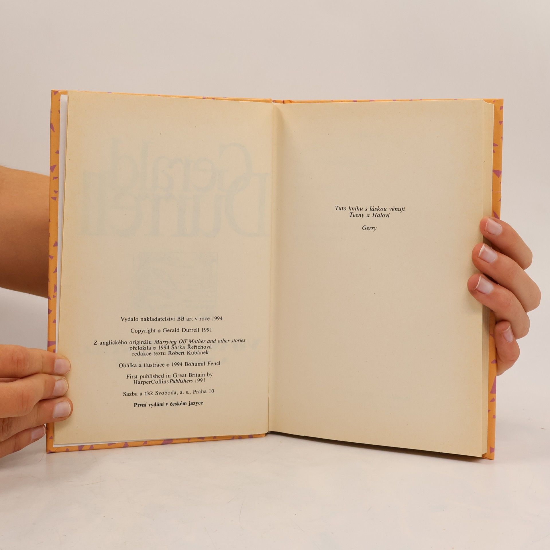 Gerald Durrell Vdáváme matku a jiné povídky