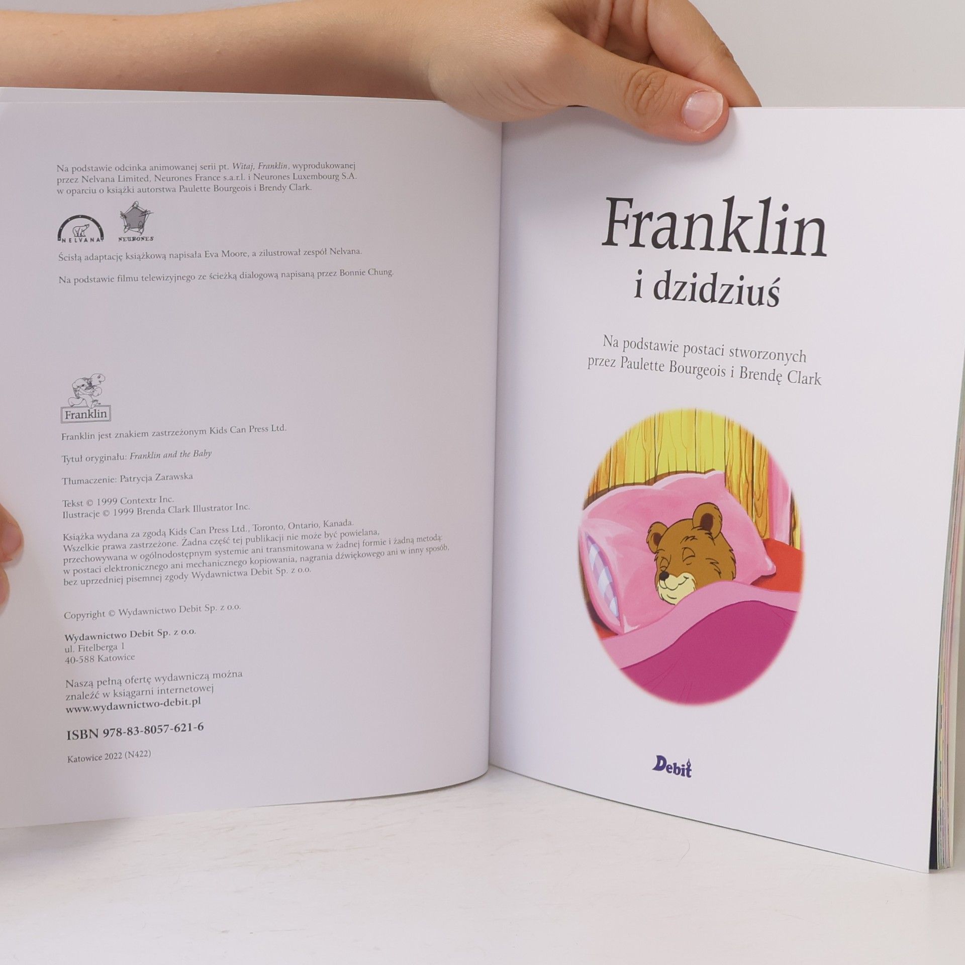 Paulette Bourgeois Franklin i dzidziuś