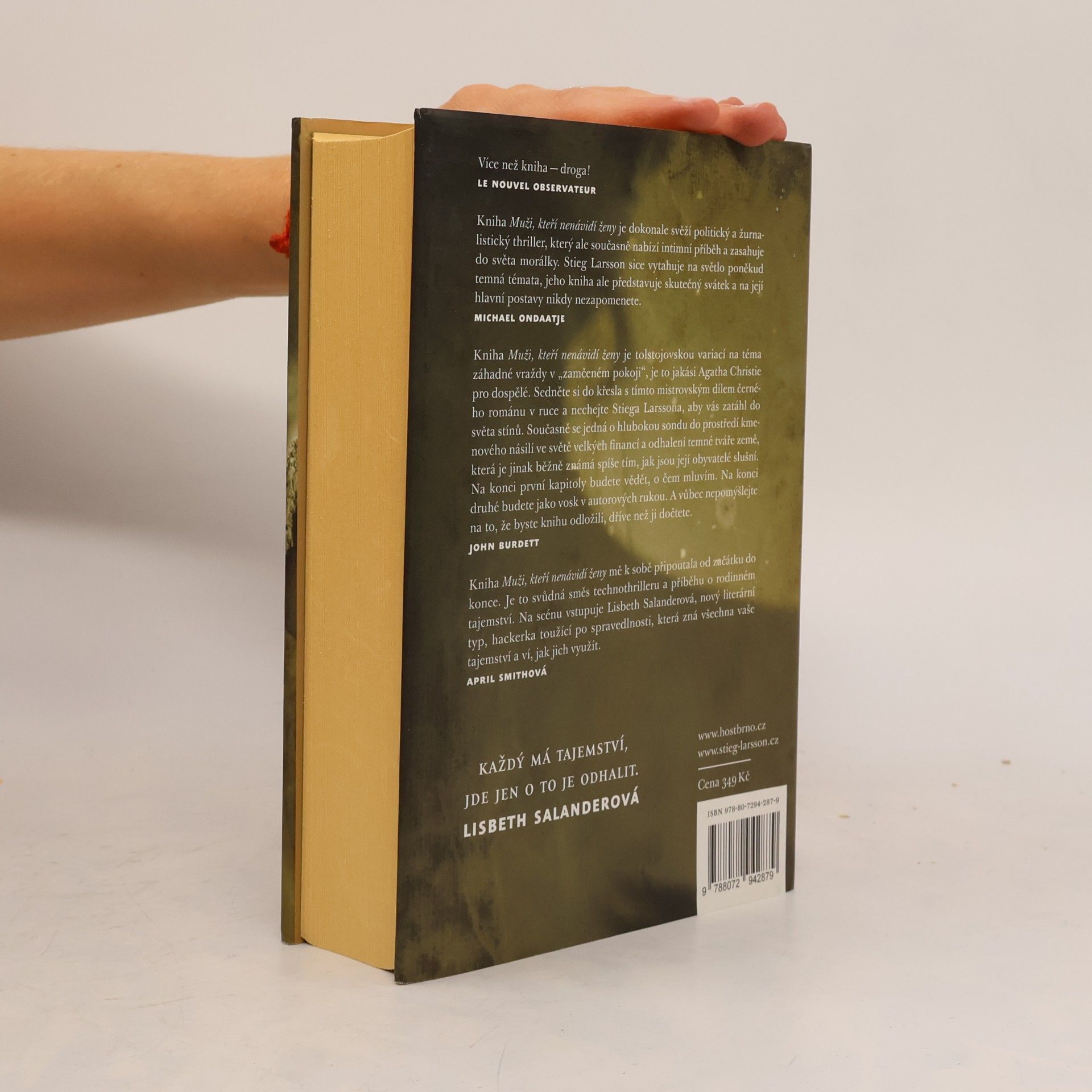 Stieg Larsson Muži, kteří nenávidí ženy