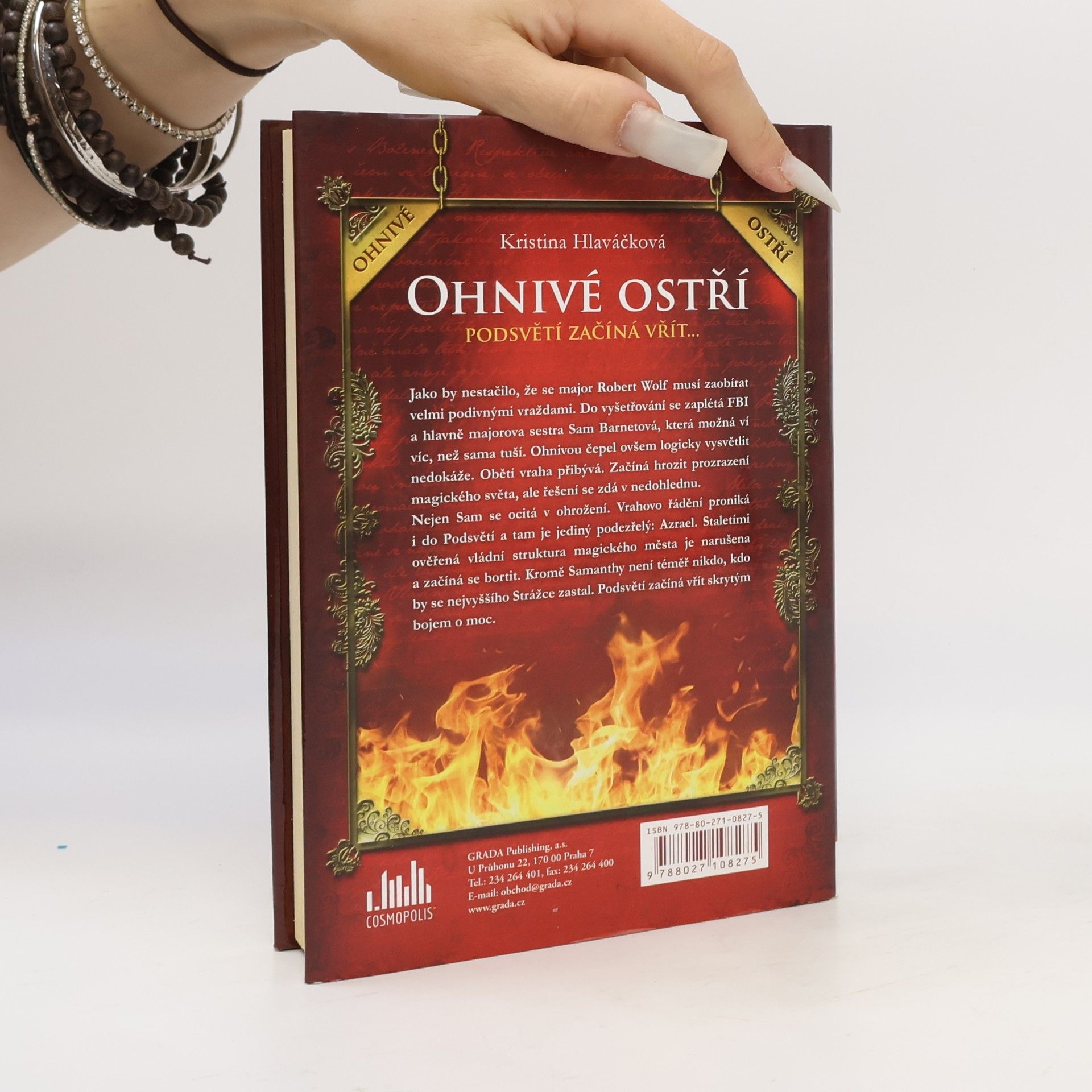 Kristina Hlaváčková Ohnivé ostří
